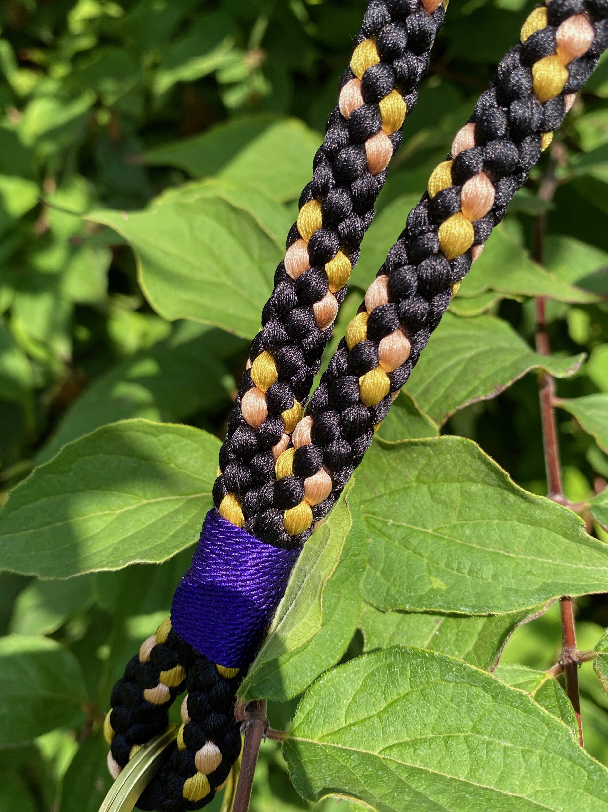 silk keystrap handmade lelefantino