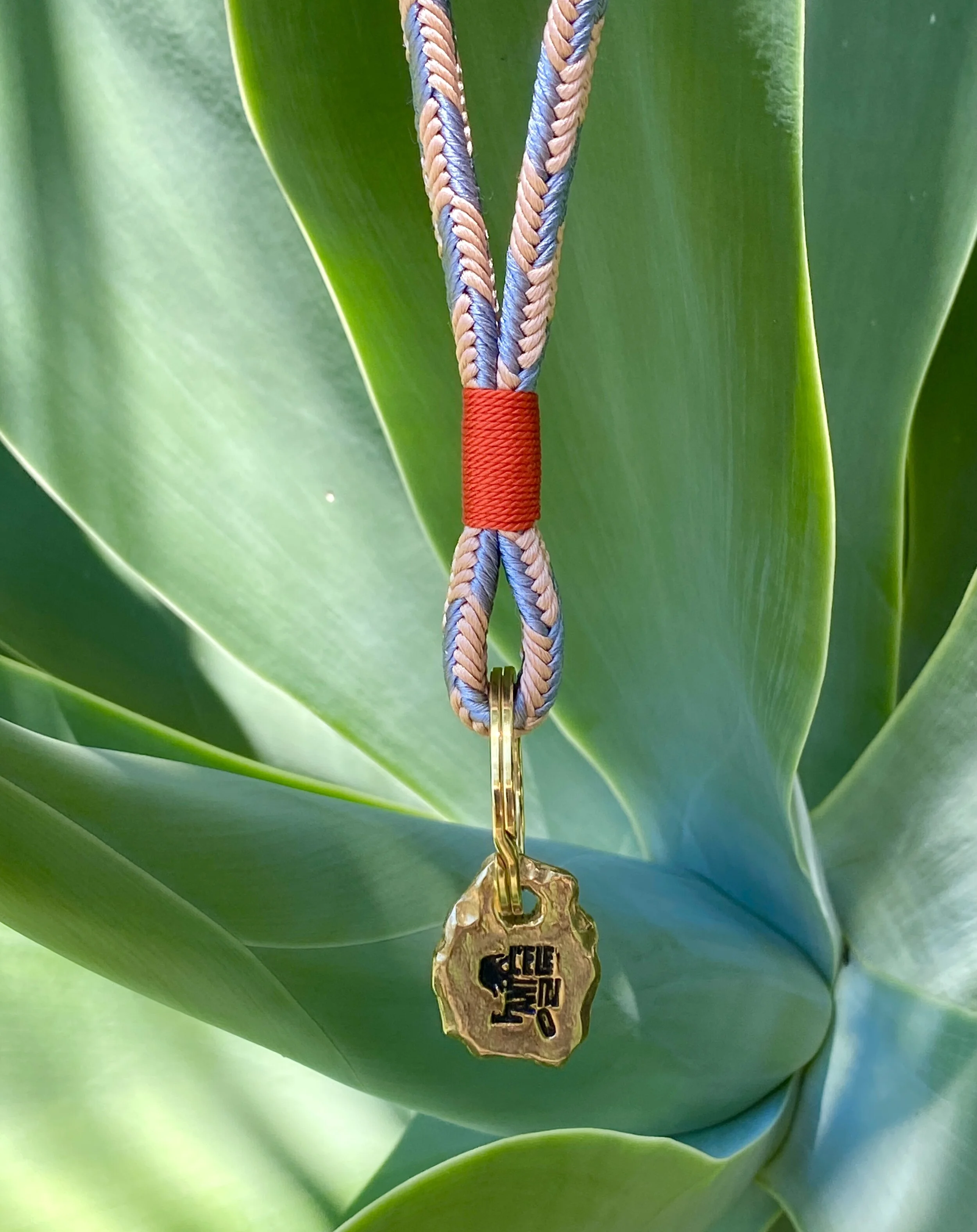 KEY STRAP long "KIMONO" bright red finish