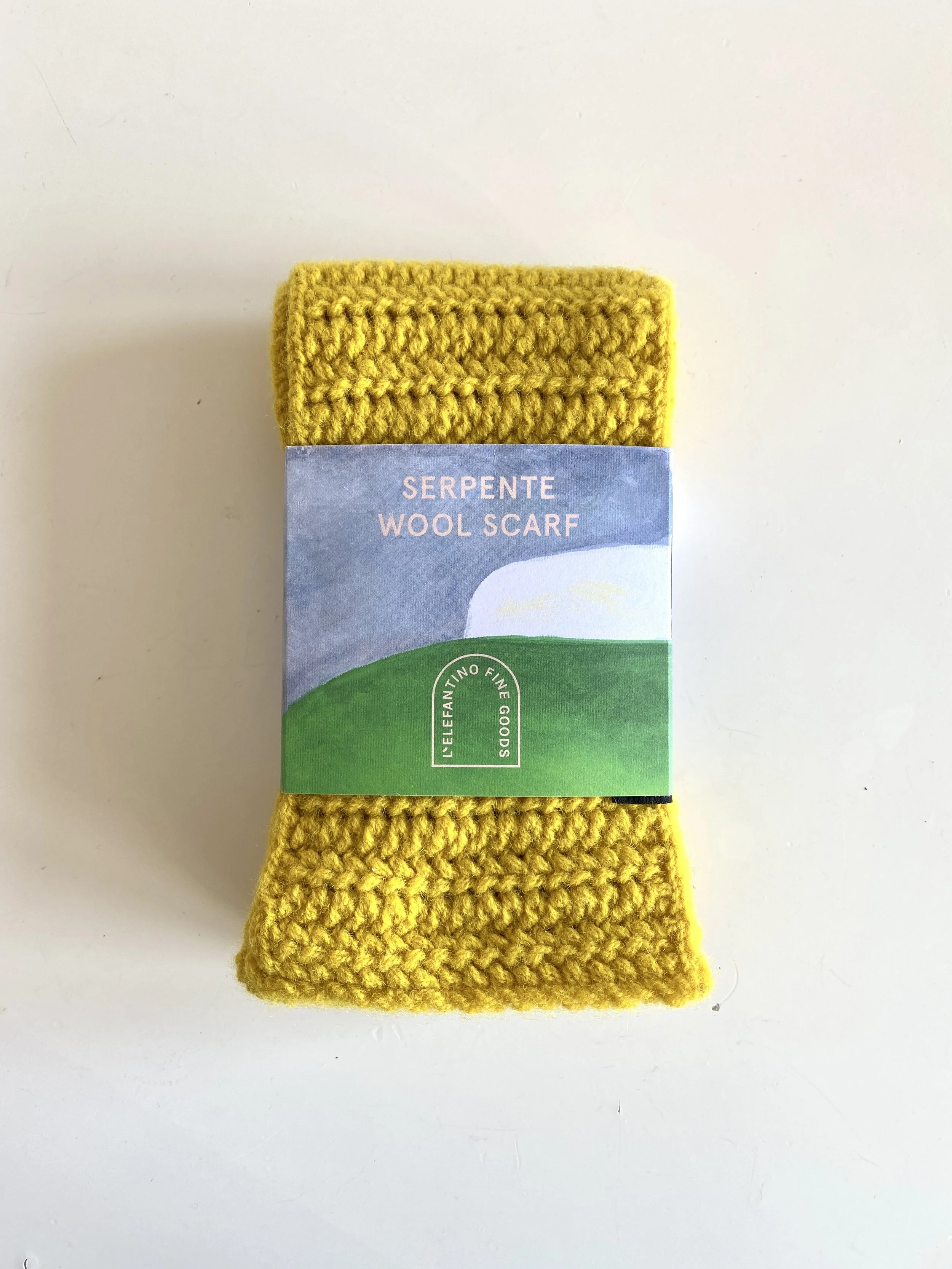 Scarf "SERPENTE" sunbeam