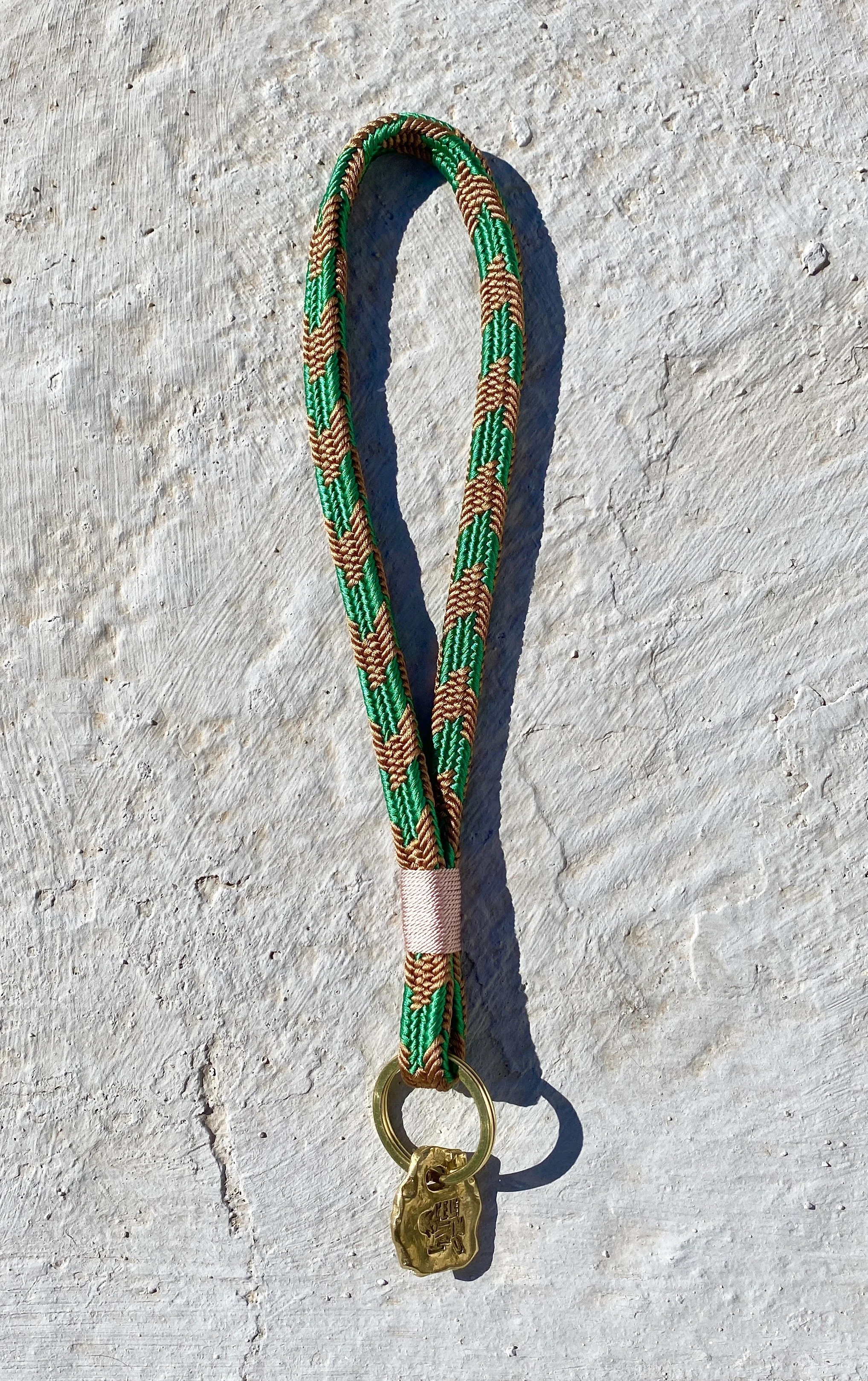 KEY STRAP short "TREE SPIRIT" powder finish