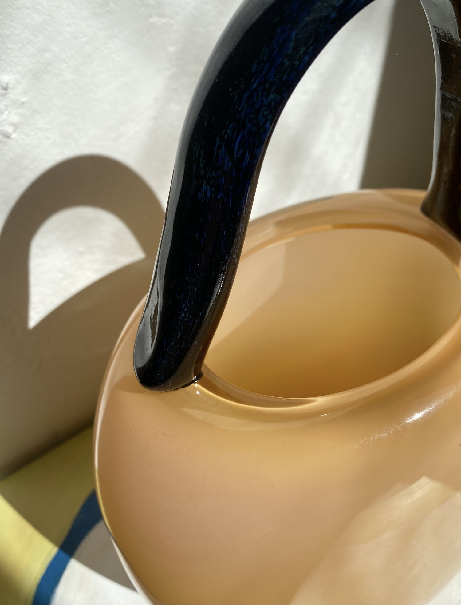 handmade glass vase borsetta lelefantino — L\'Elefantino