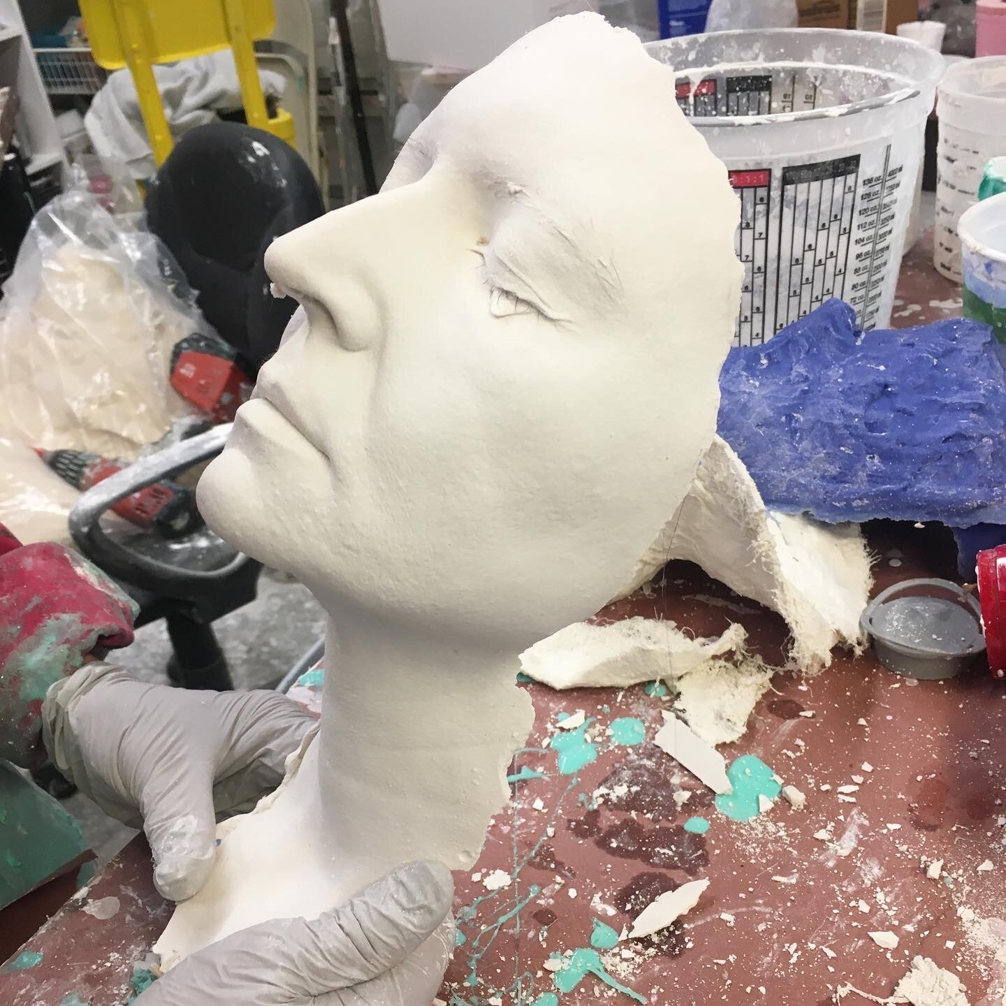 LIFE CAST MOLD