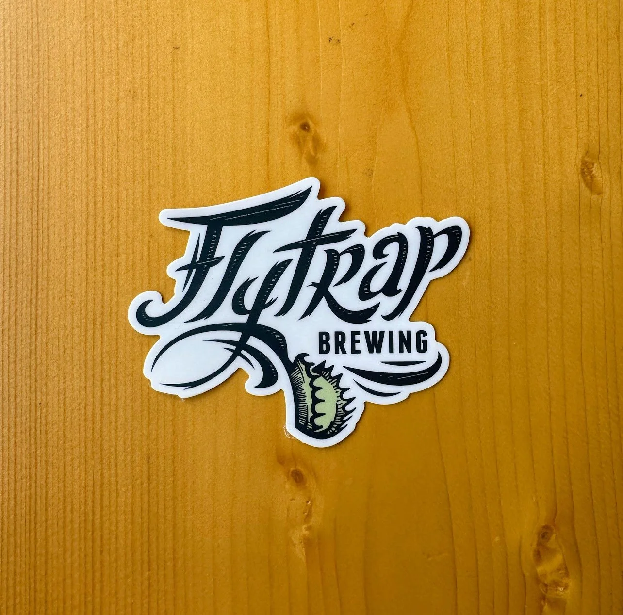OG Logo Flytrap Brewing Sticker