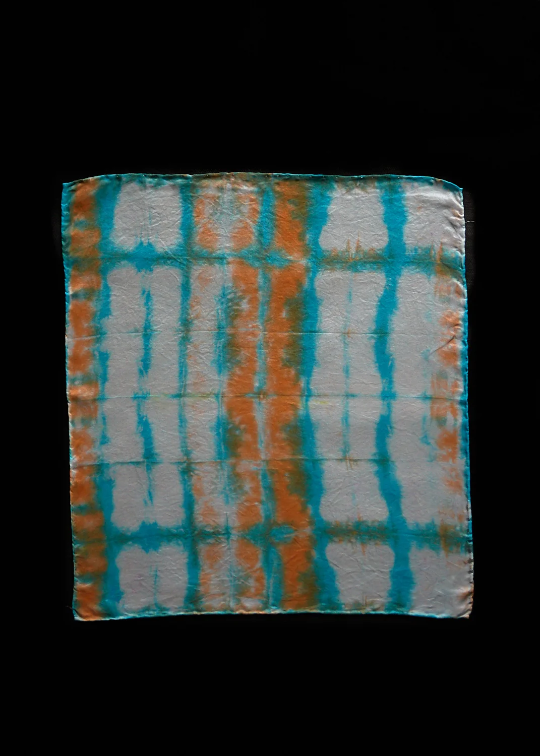 Tie Dye Silk Handkerchief 