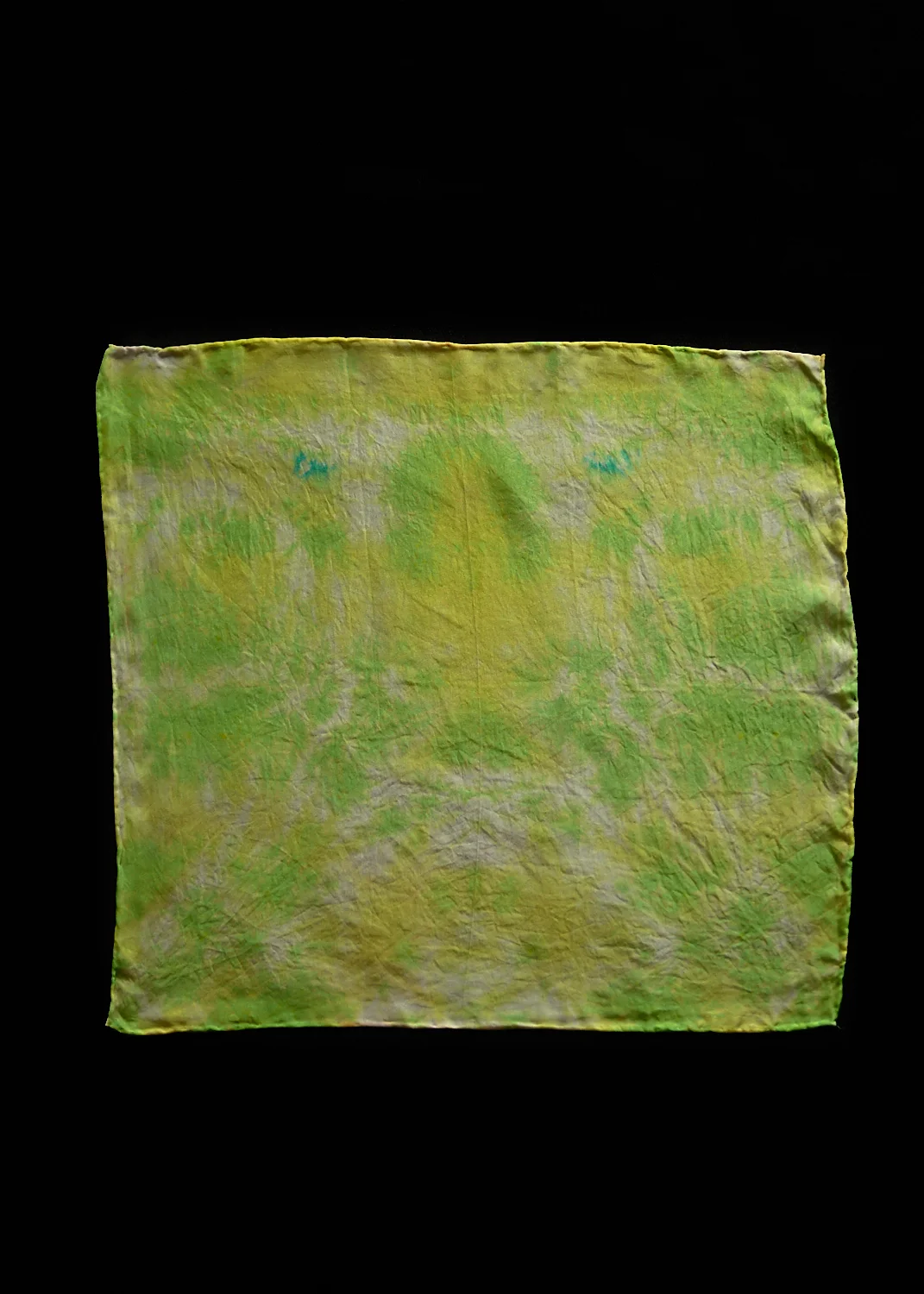 Tie Dye Silk Handkerchief 