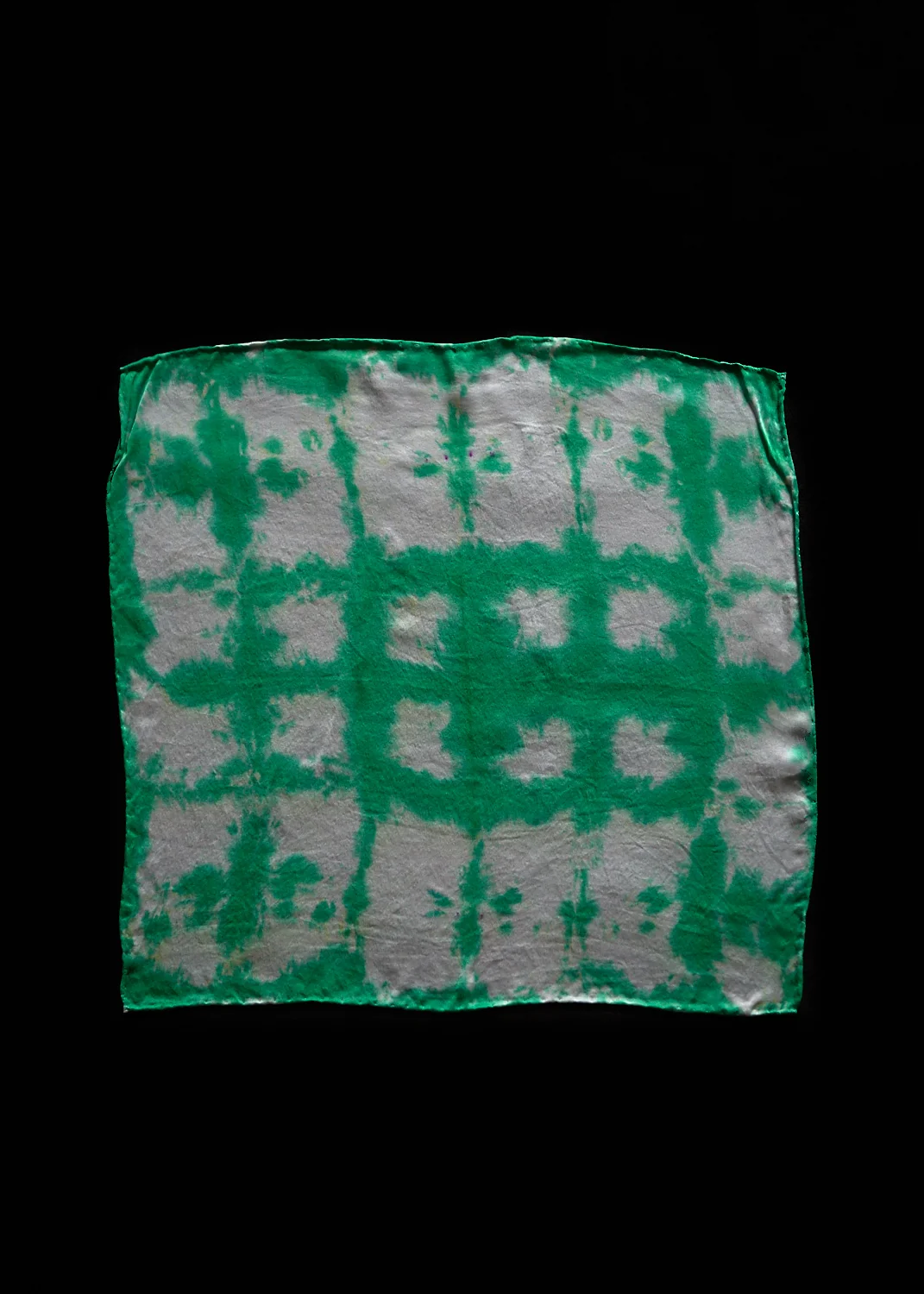 Tie Dye Silk Handkerchief 