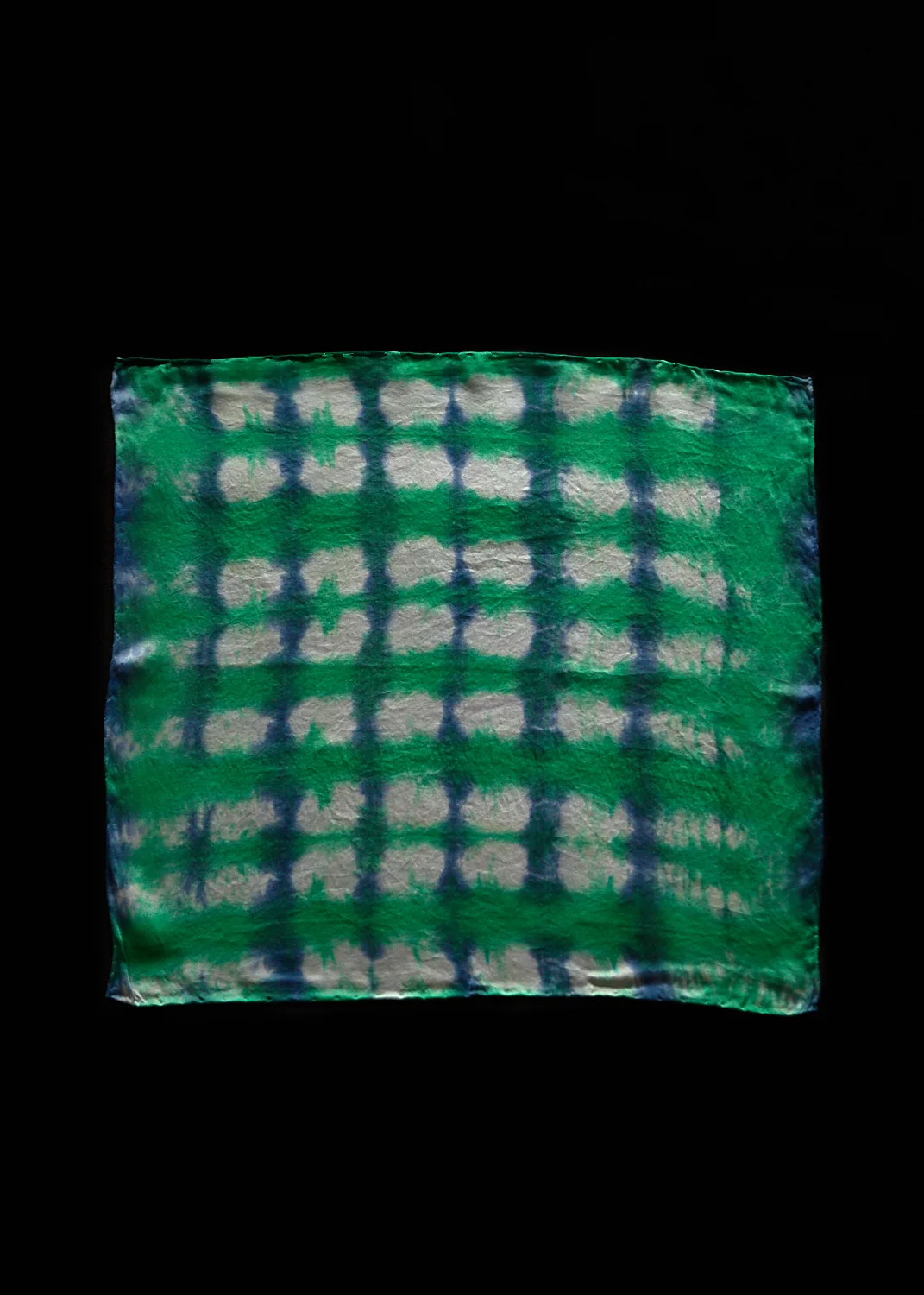 Tie Dye Silk Handkerchief 