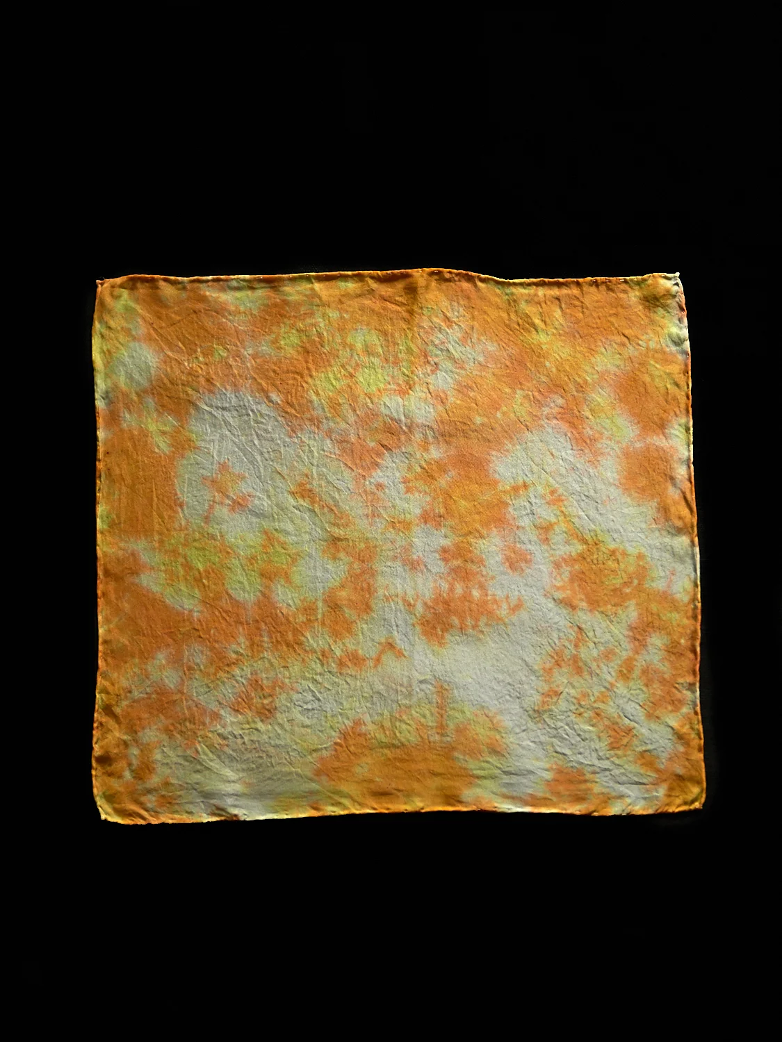 Tie Dye Silk Handkerchief 