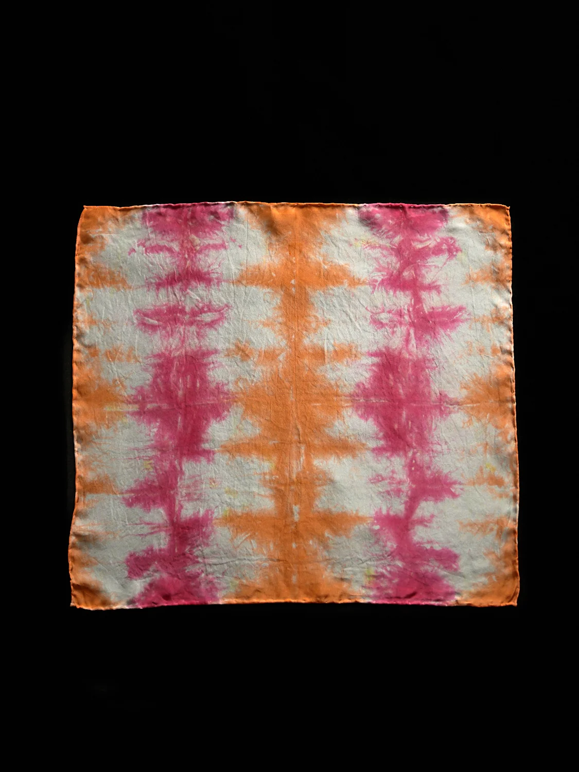 Tie Dye Silk Handkerchief 