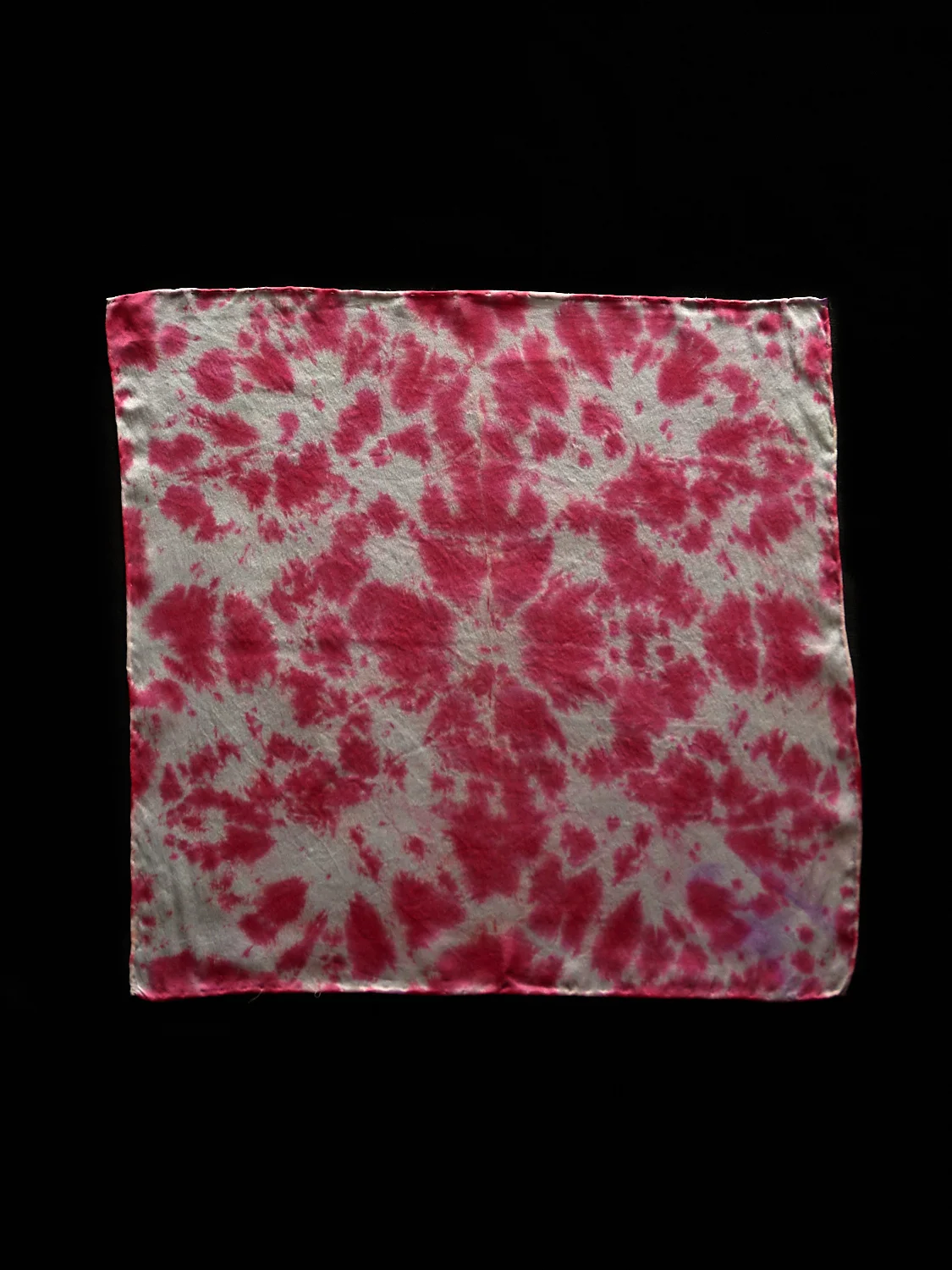 Tie Dye Silk Handkerchief 