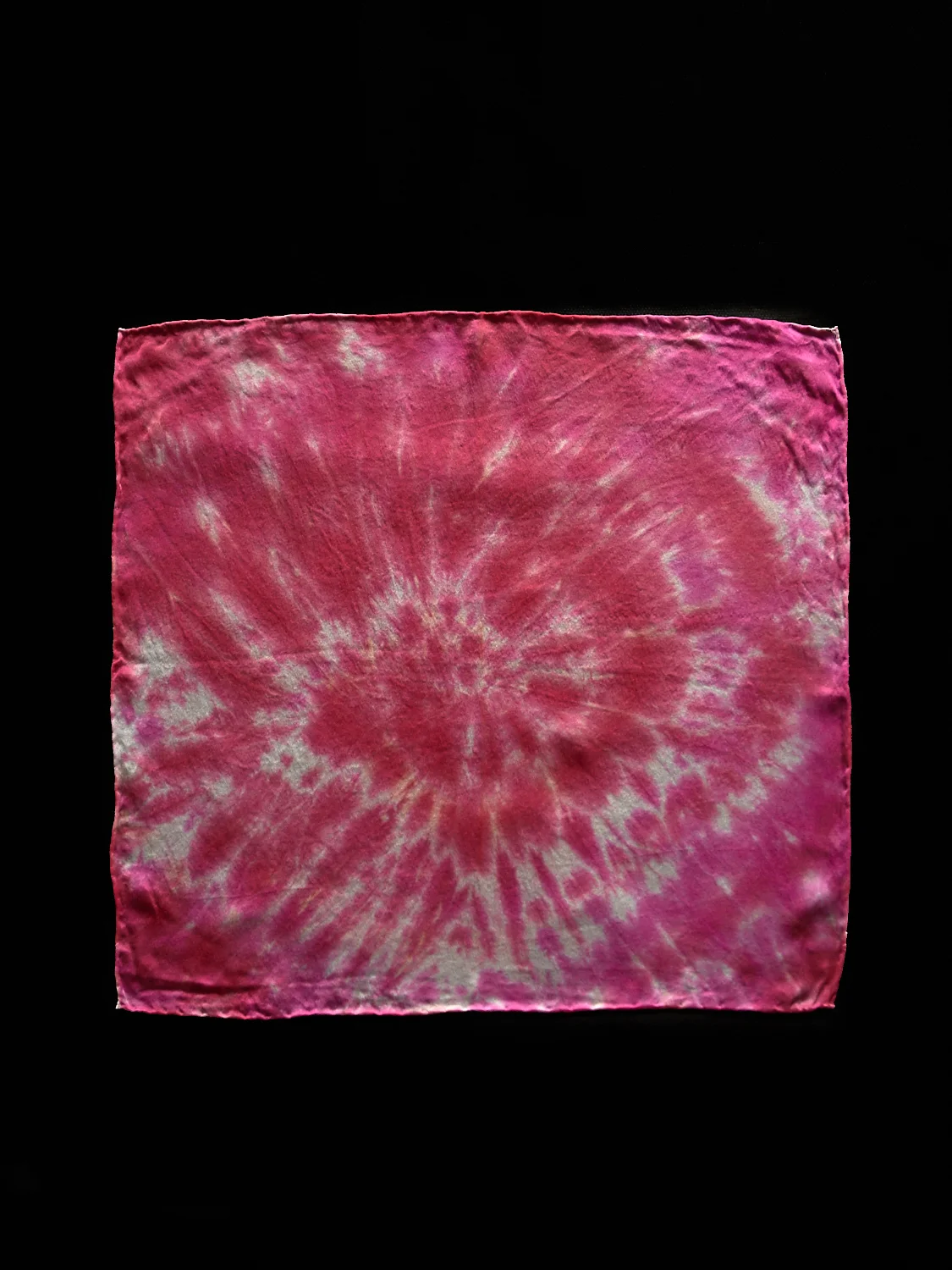 Tie Dye Silk Handkerchief 