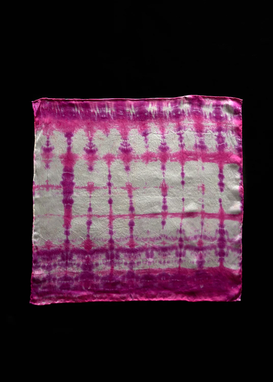 Tie Dye Silk Handkerchief 