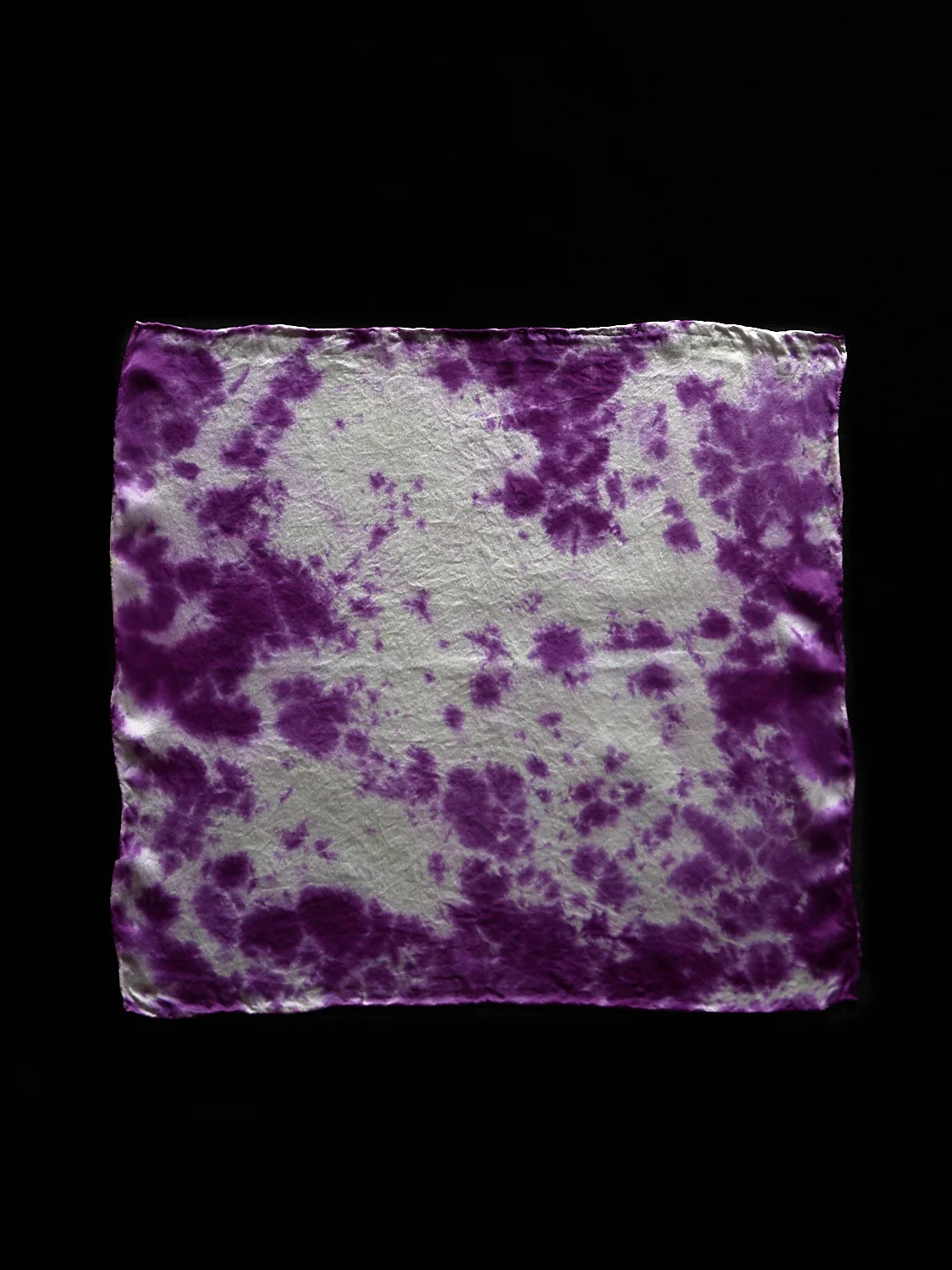 Tie Dye Silk Handkerchief