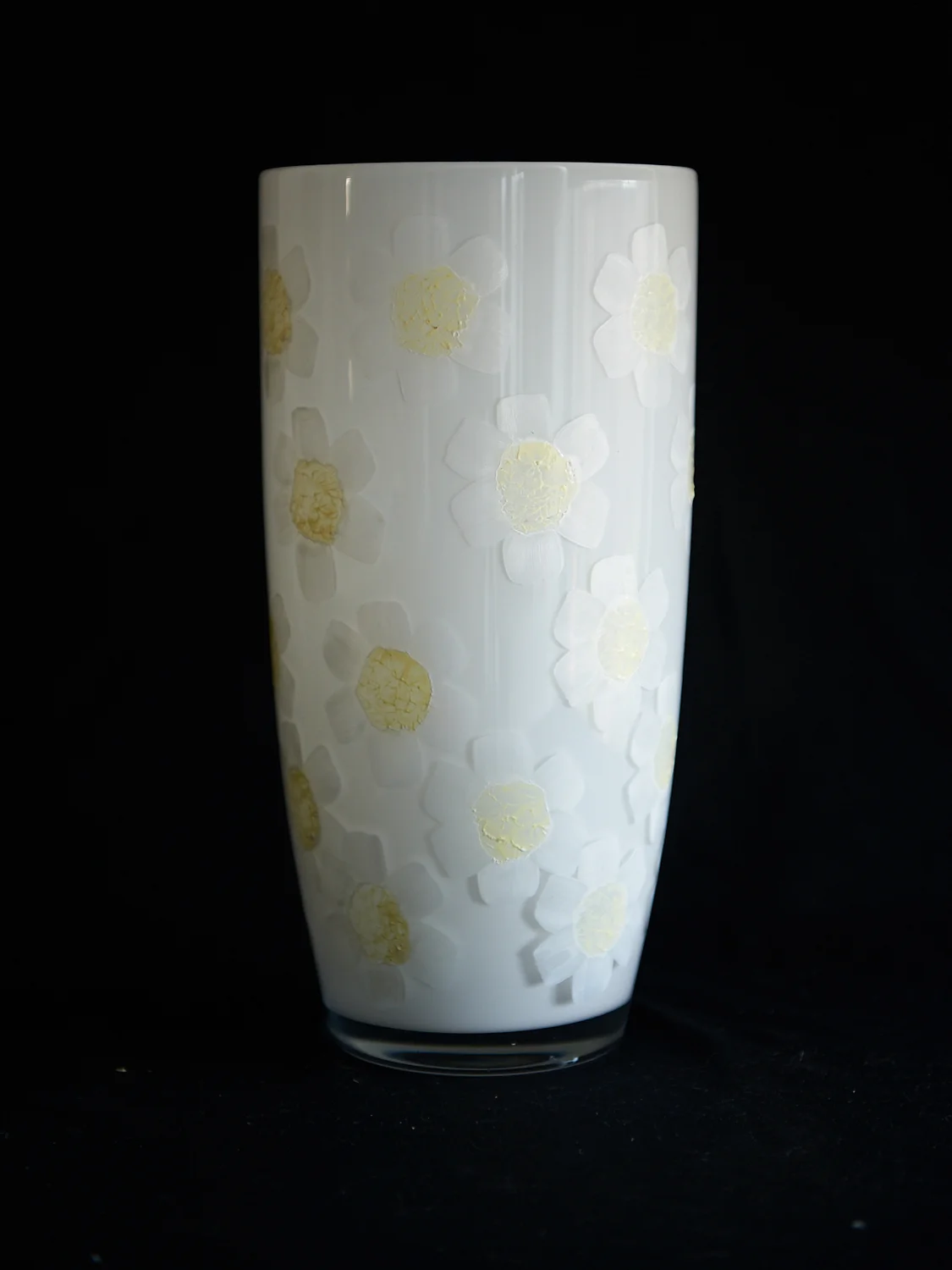 Daisy Milk Vase