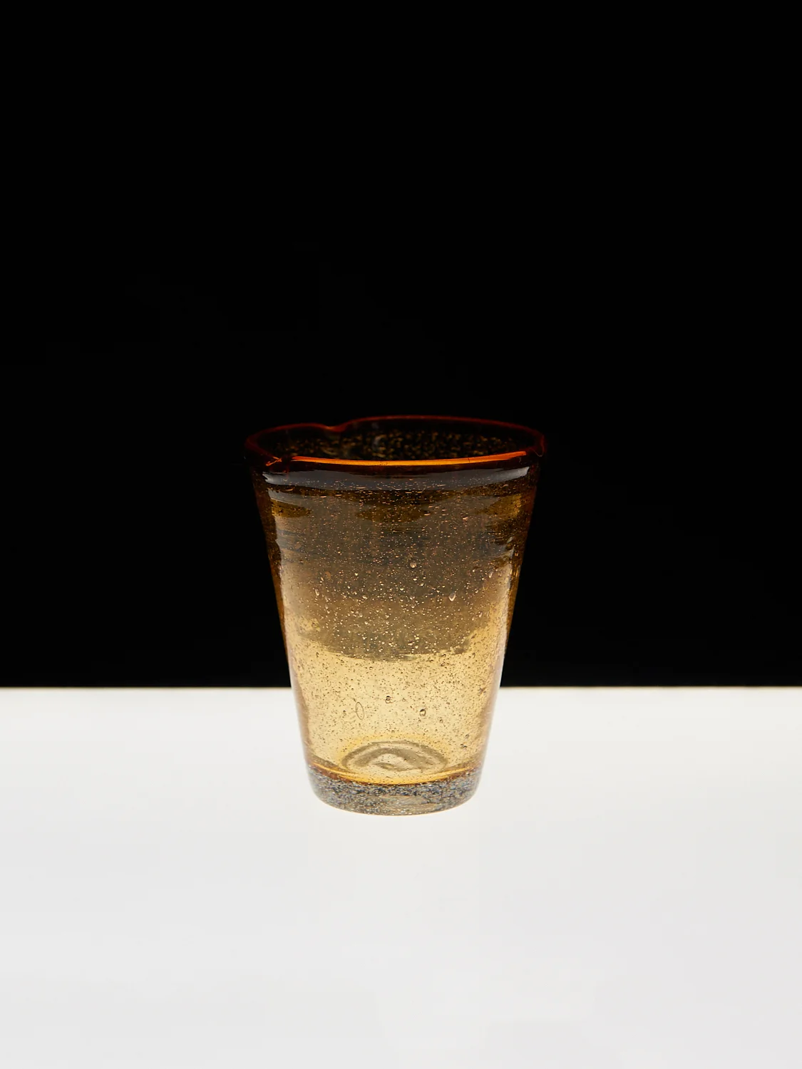 Amber Bubble Glasses