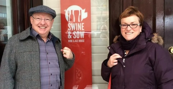 Nicholas McGegan and Dominique Labelle