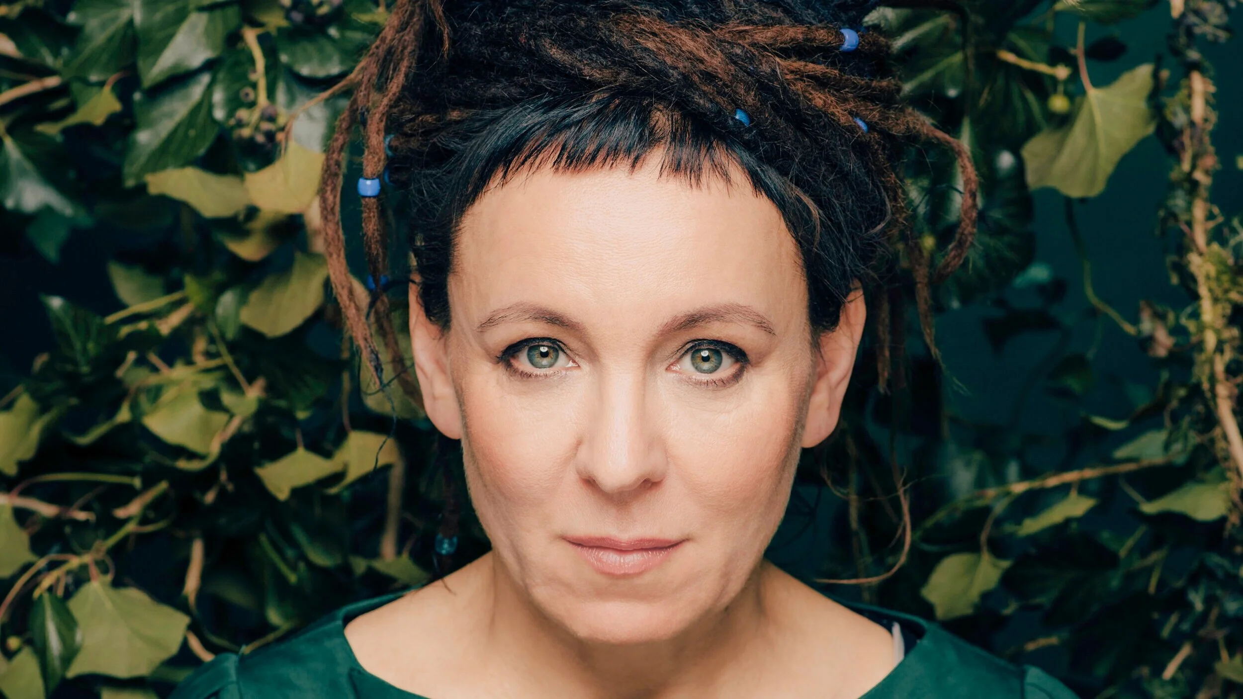 Author Olga Tokarczuk. Photo credit Lukasz Giza.