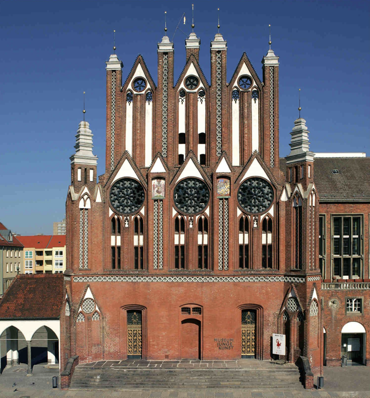 The City Hall. Frankfurt (Oder). Photo Winifried Mausoff