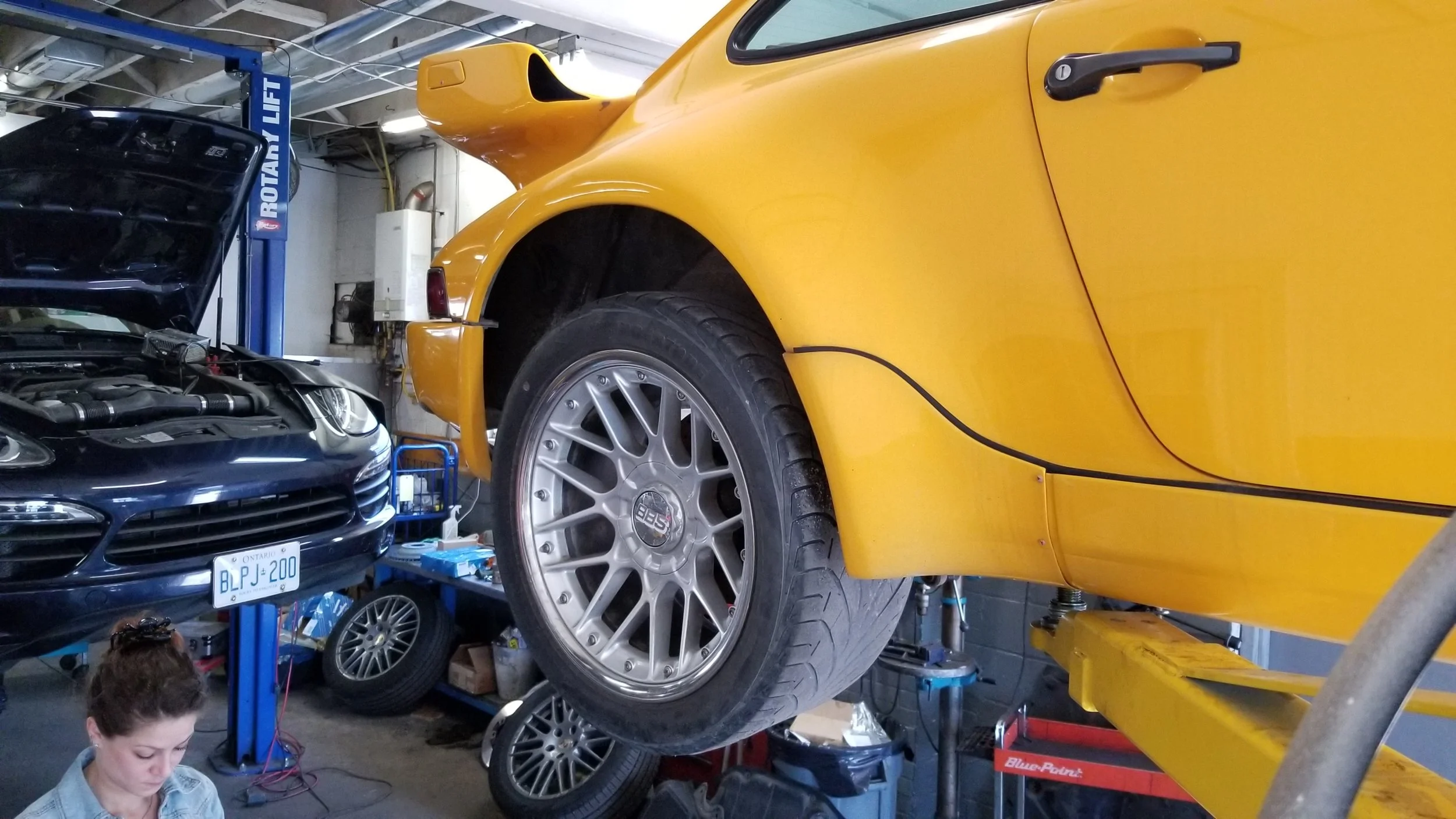 Estref Tek Auto 1984 Porsche Yellowbird — G TEK Automotive