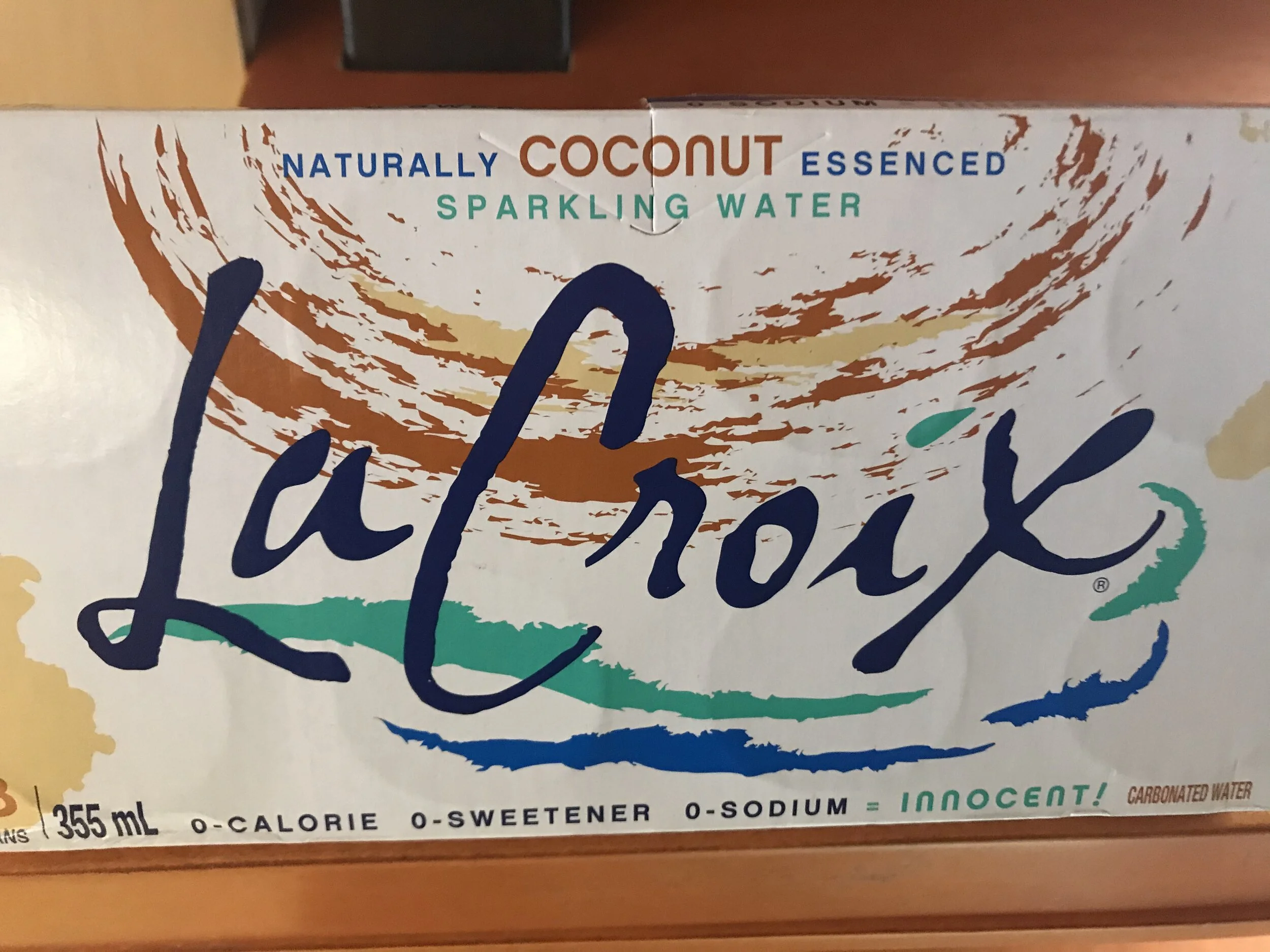 LaCroix Coconut Sparkling Water (price includes deposit and tax) — Kredl’s
