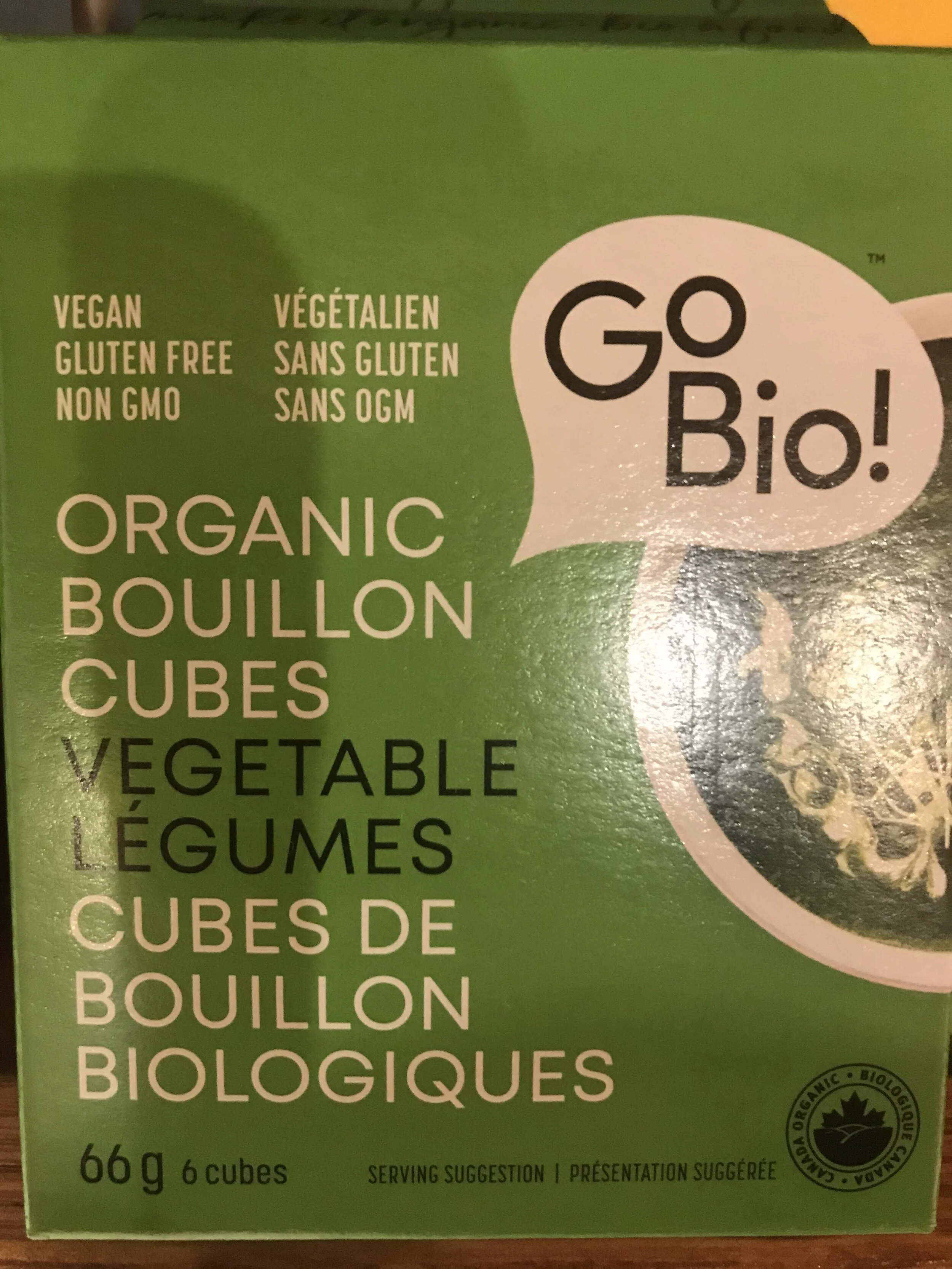 Go Bio Organic Vegetable Bouillon Cubes — Kredl’s