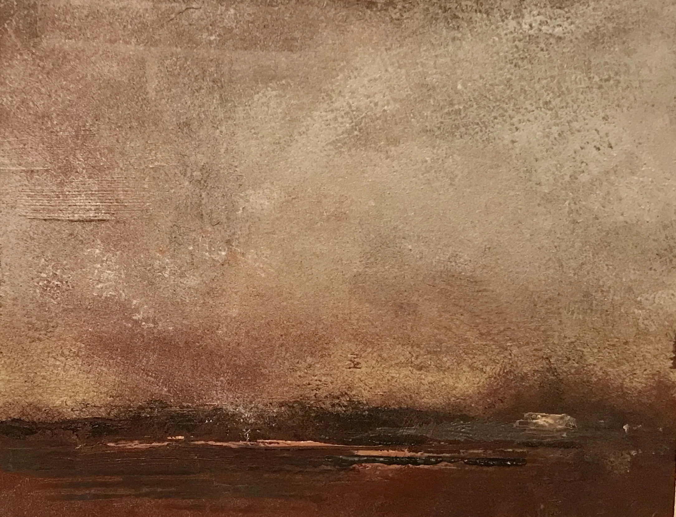 Landscape #71 framed 12x13 $500