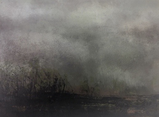 Landscape#22 framed 17.5” x 15.25” $650