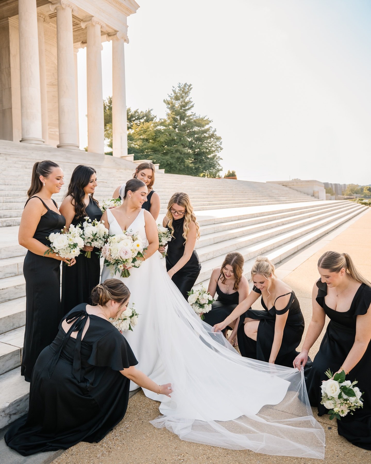 I always tell my couples it can take 6-8 weeks to edit their wedding day and this is a small glimpse into the &ldquo;why&rdquo;. I purposely underexpose (slightly shoot darker than what the eye sees) to keep detail in the dress and the marble at the 