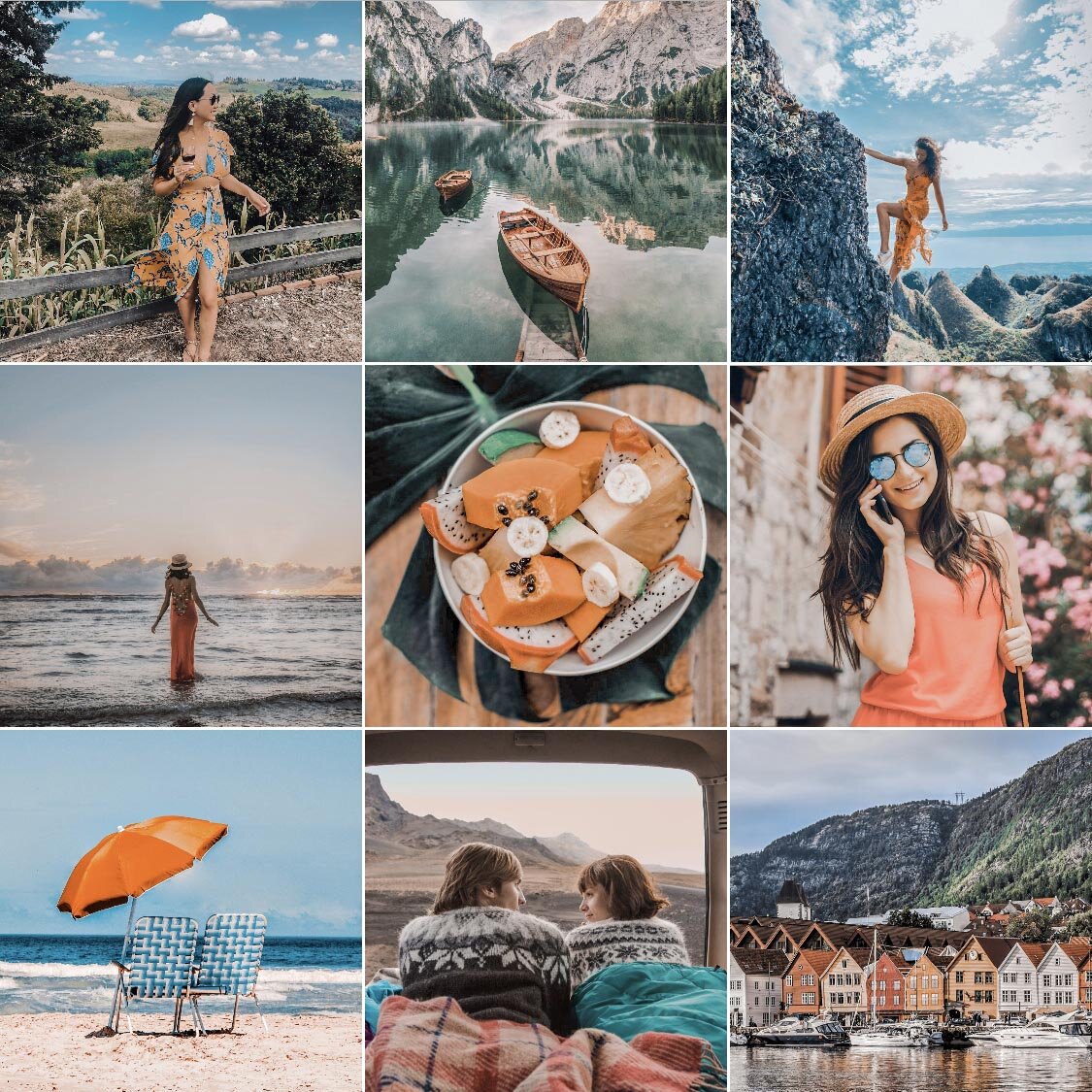 Orange & Blue Lightroom presets Instagram feed after.jpg