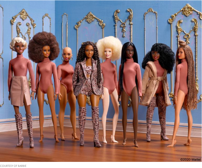 "It was important for me to reflect Barbie as an icon through the lens of black culture during Black History Month," Turini said in a statement.