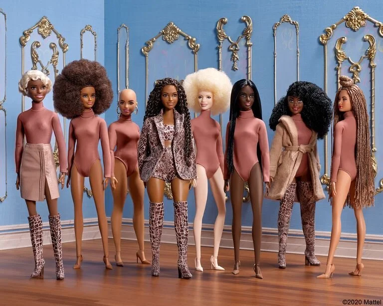 Still loving Stylist Shiona Turini's Black Barbie Series