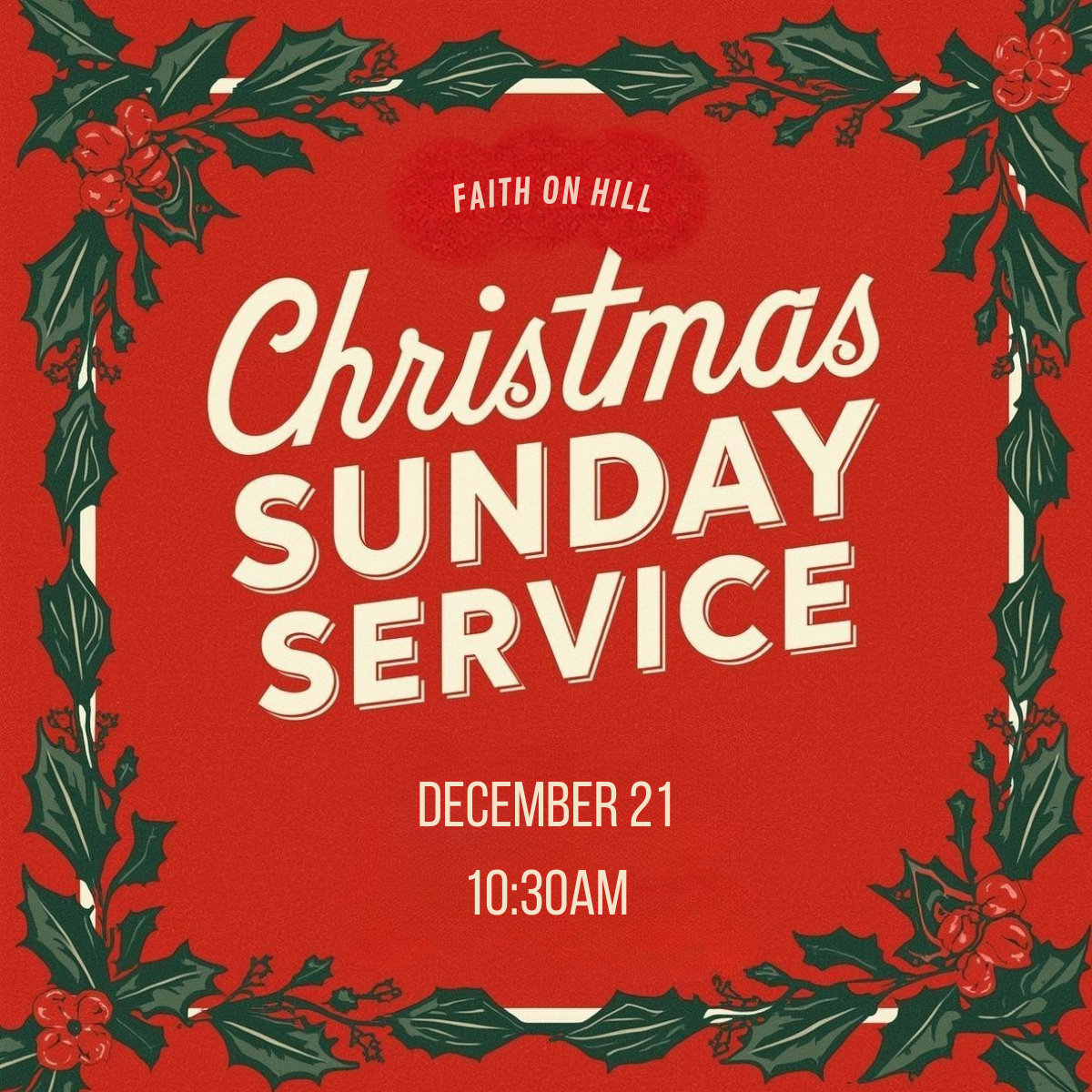 Christmas Sunday