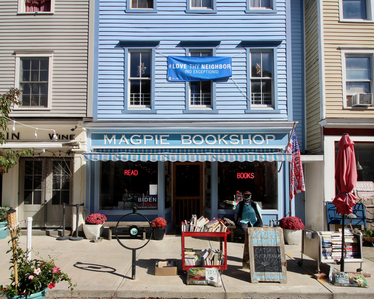 Main Street in Catskill NY by Nancy De Flon