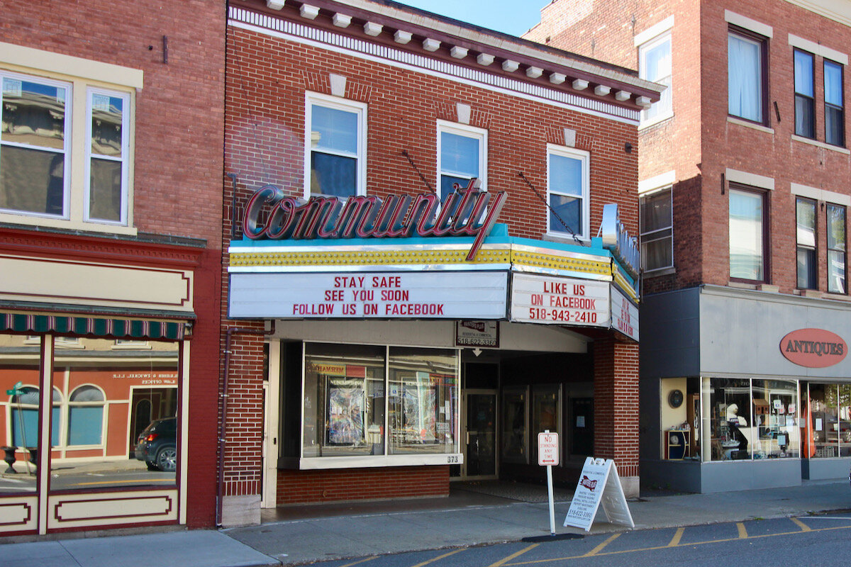 Main Street in Catskill NY by Nancy De Flon