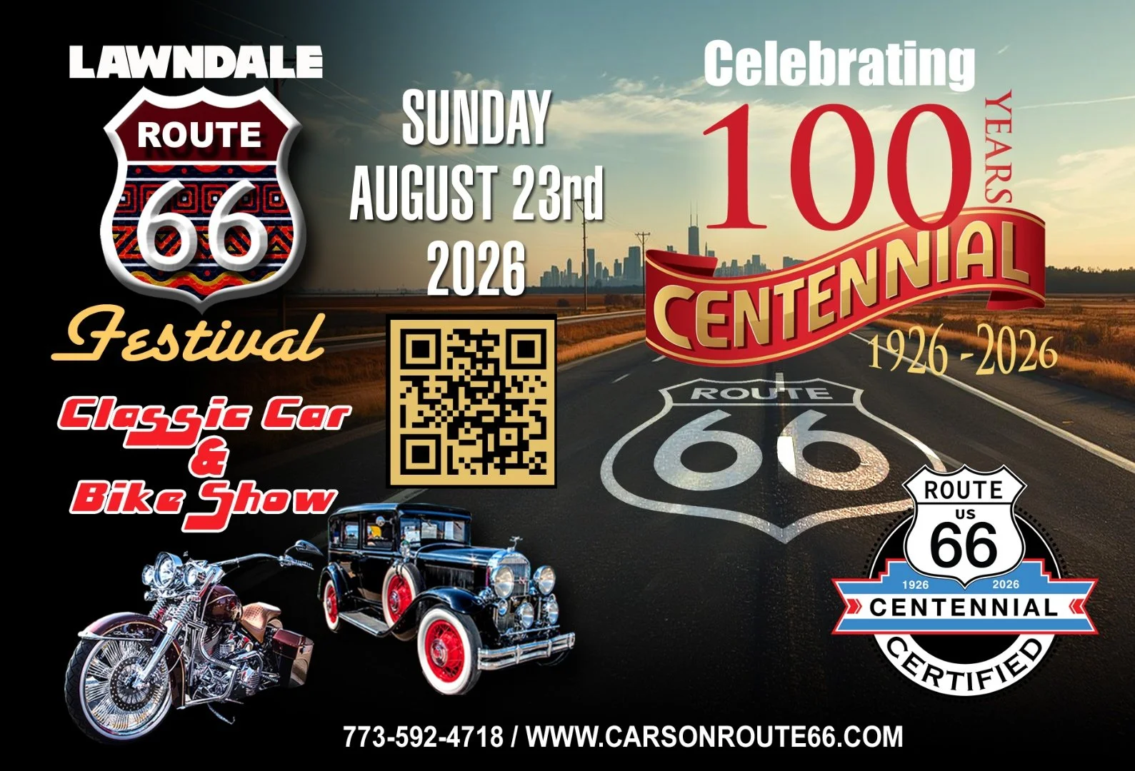 Route 66 Classic Car &amp; Bike Show 