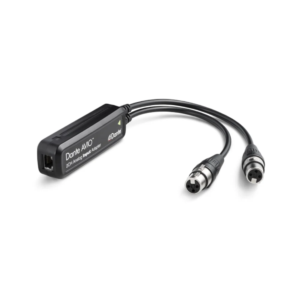 Audinate-AVIO-2CH-Analog Rental Price: 15 euros / Day
