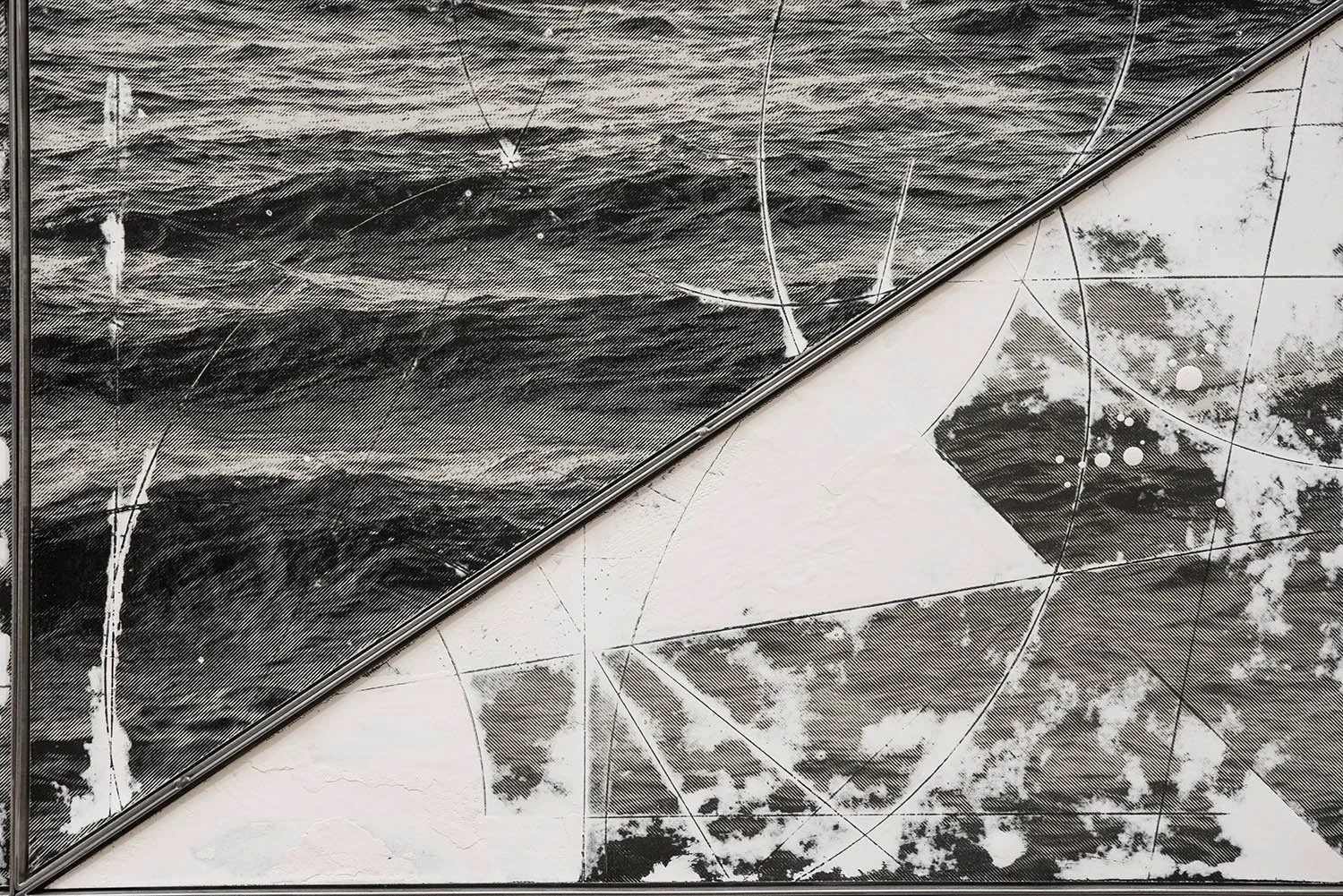 Wavetrain II, detail view, 2022