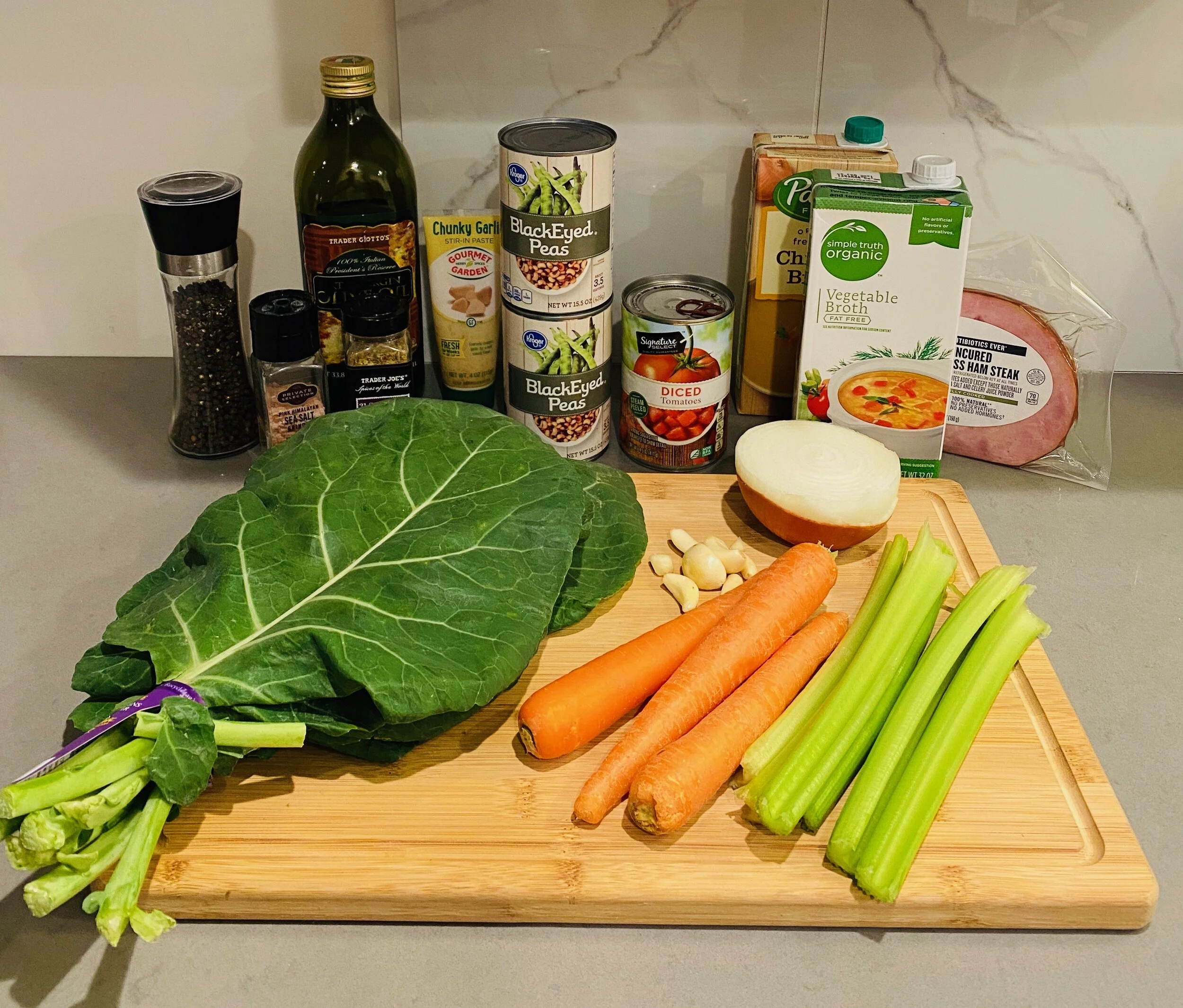 Eat your Luck;-) Black Eye Peas and Collard Greens Recipe