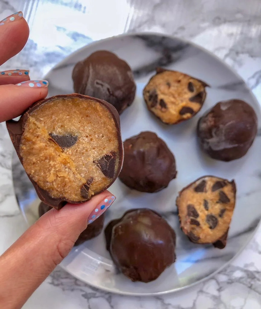 Chocolate Chip Cookie Dough Bites
