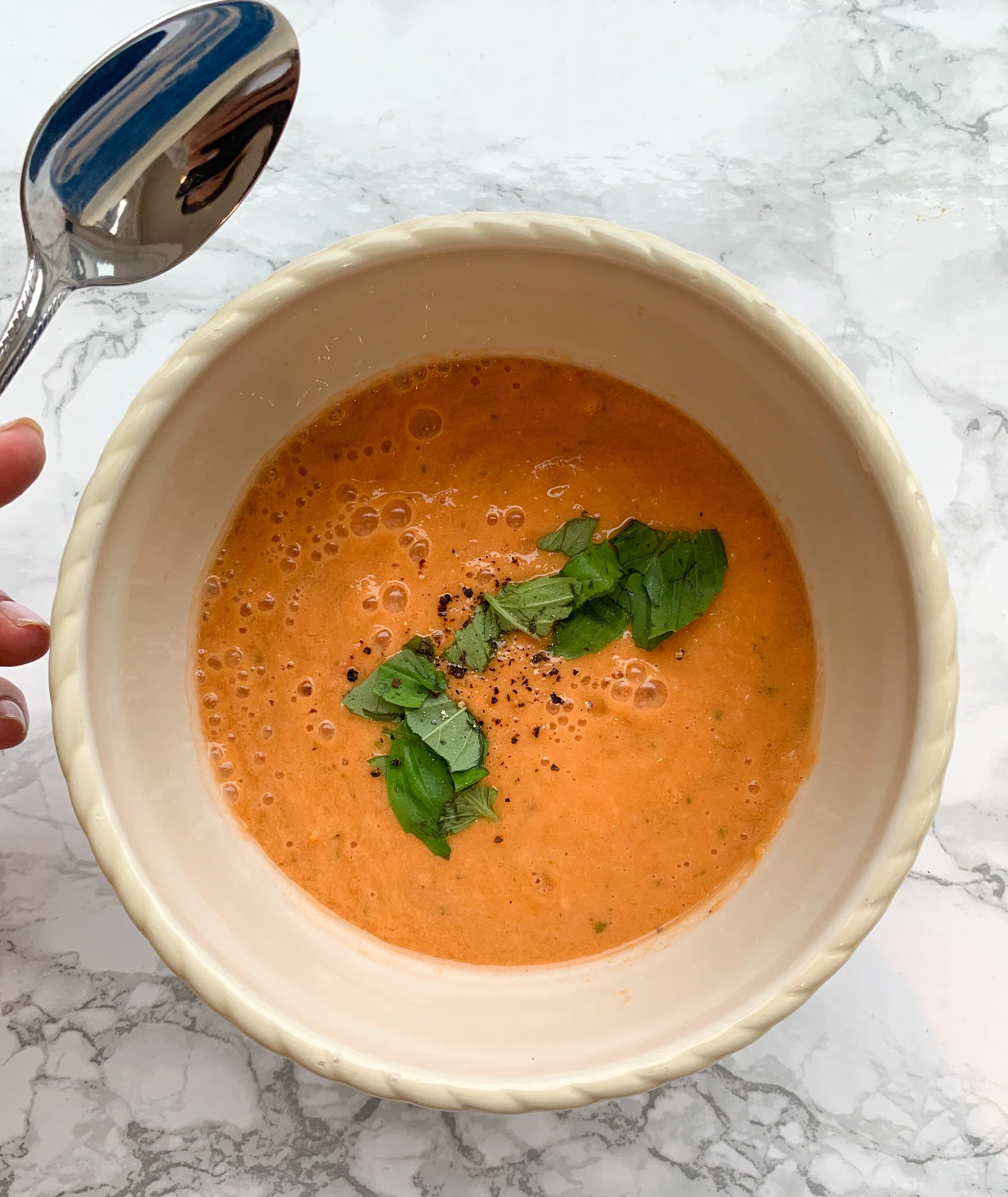 Easy Summer Gazpacho