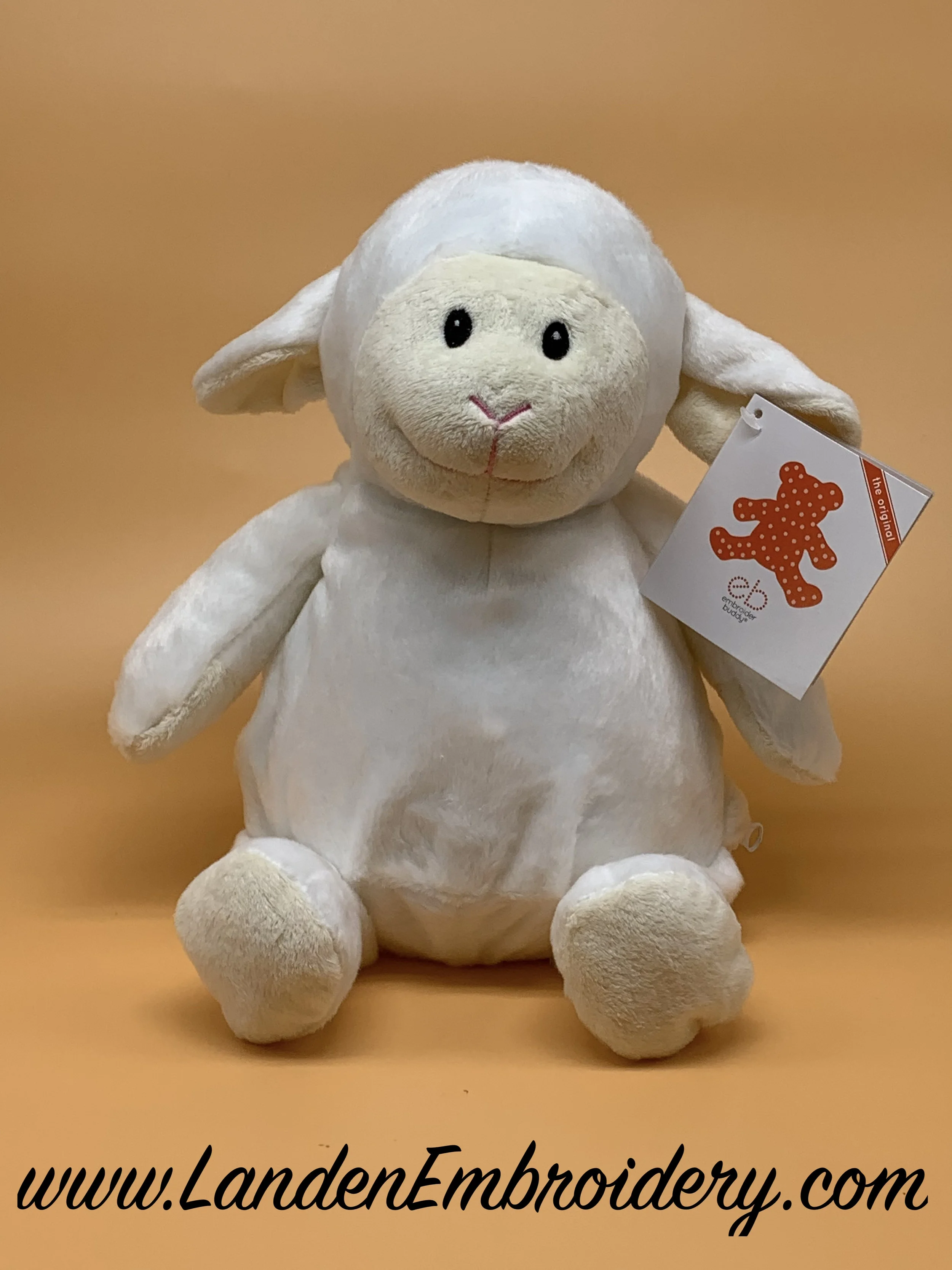 Lambton Lamb Buddy Personalized with Custom Embroidery