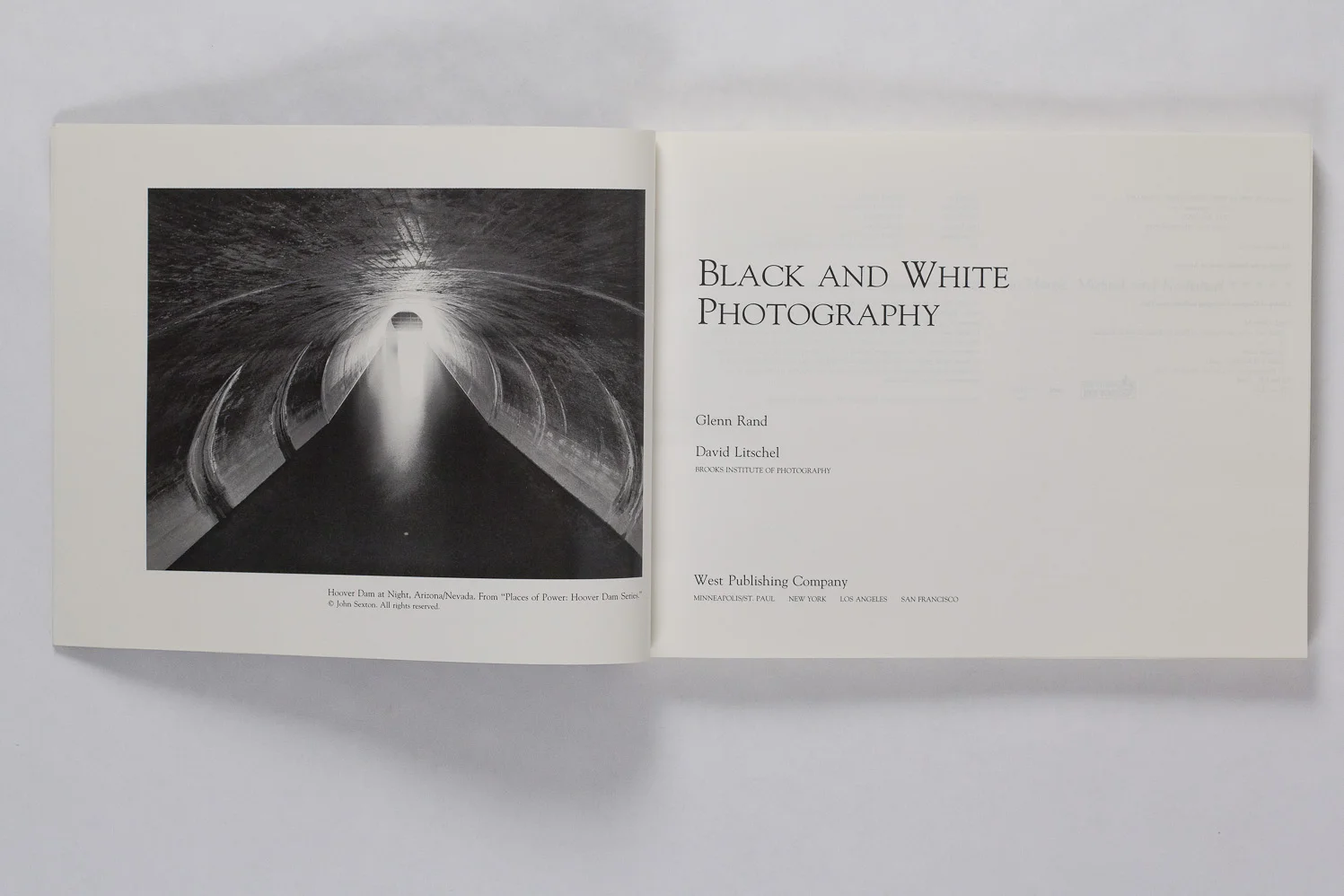 Rand Litschel | B/W Photography 1E title page
