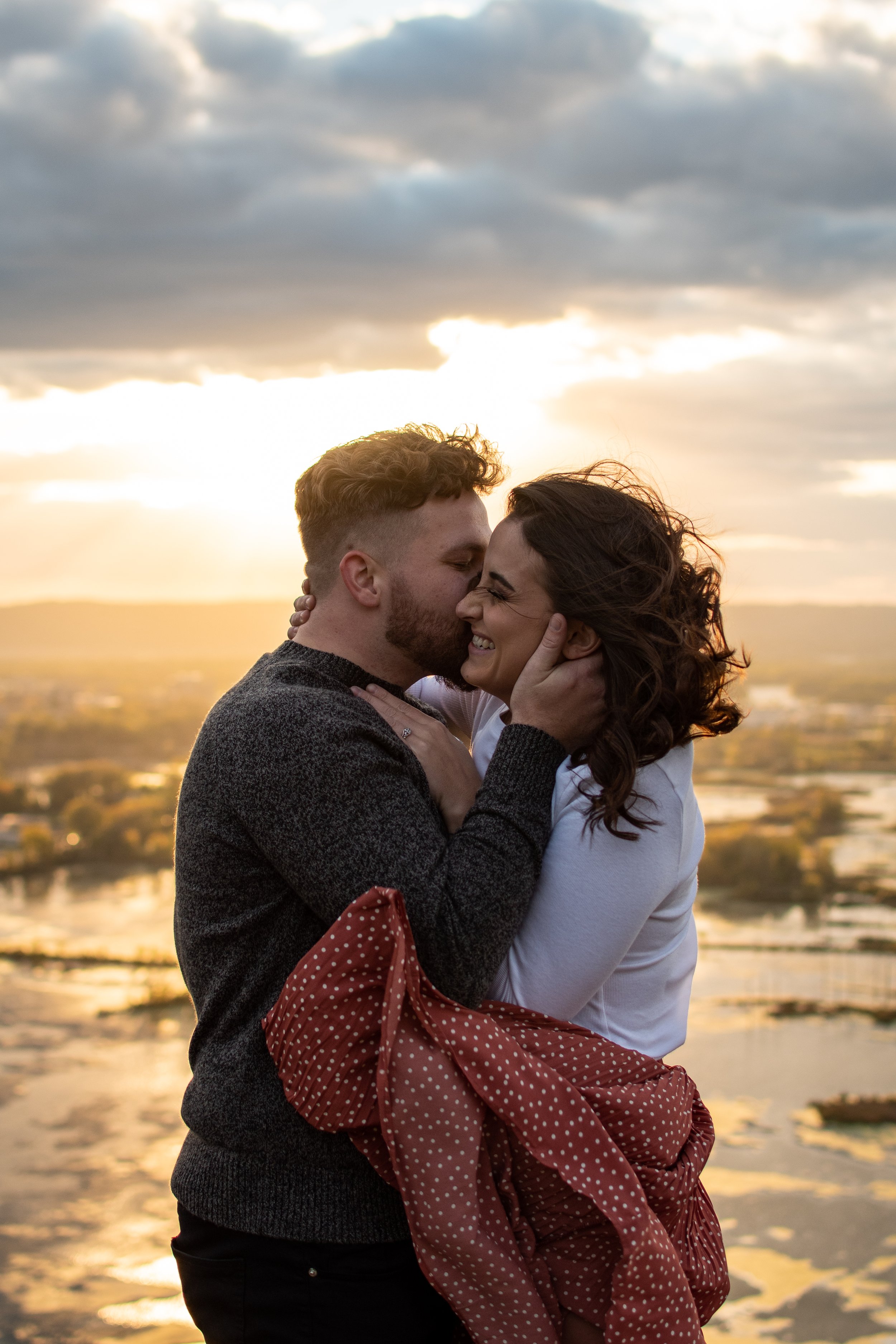 Rim of the City Engagement Photographer La Crosse WI