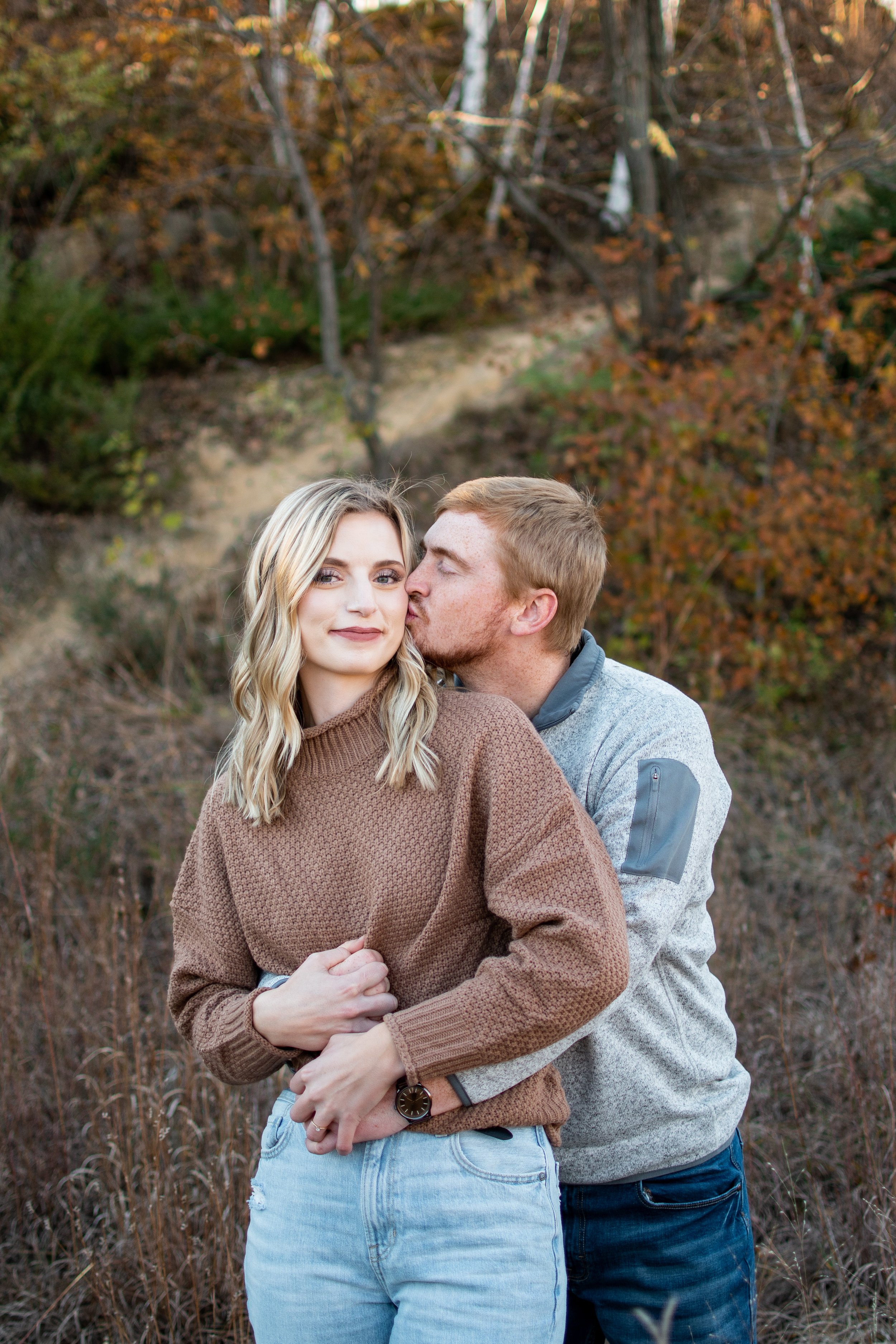 la crosse wi fall engagement photographer