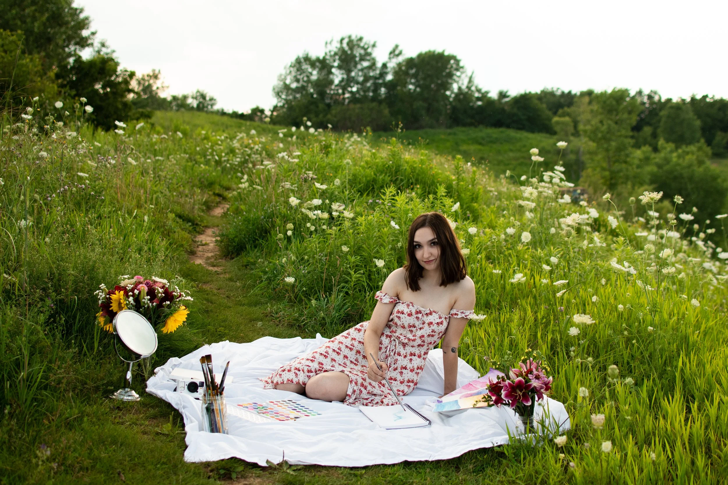 la crosse wi photographer summer picnic creative session