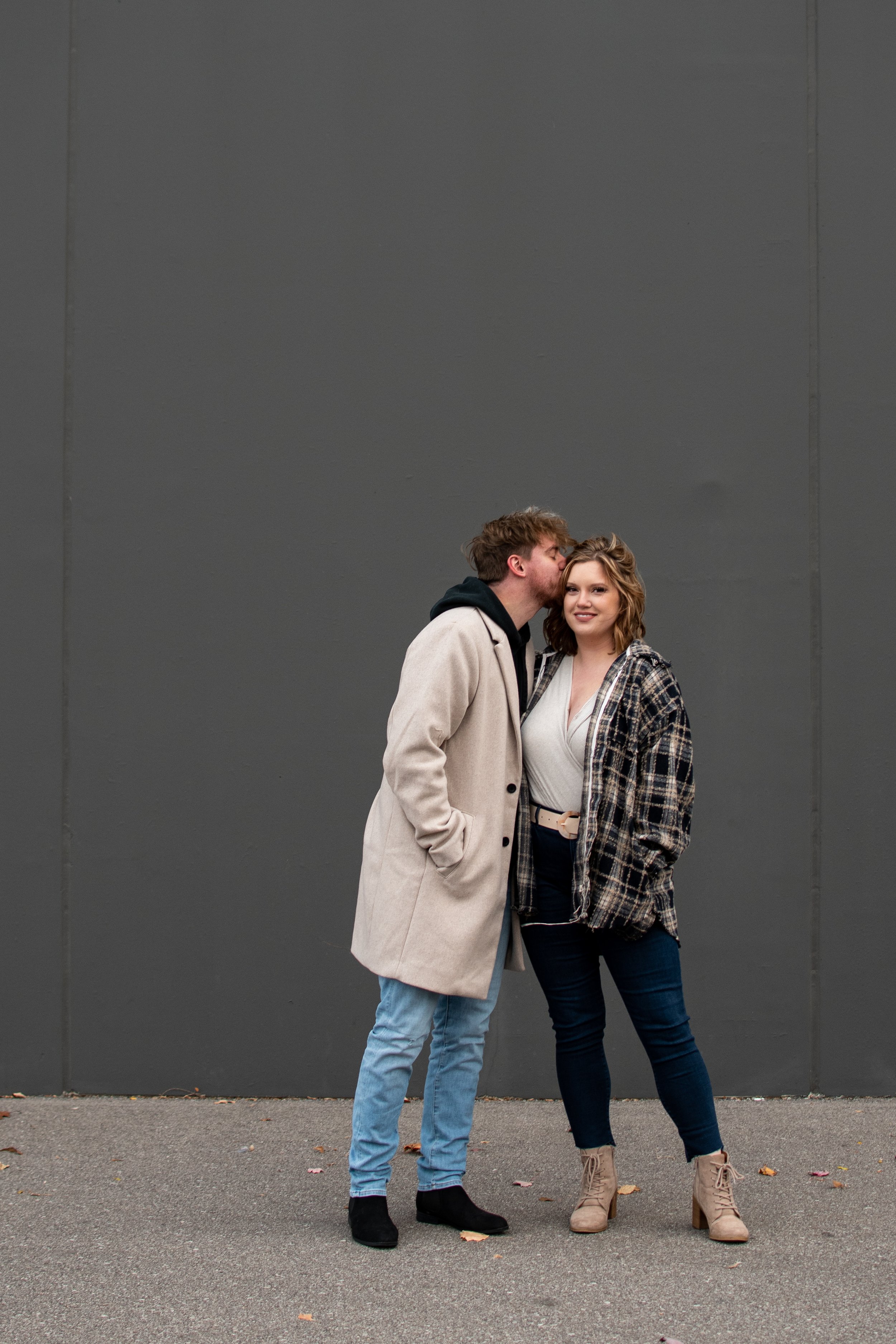 downtown la crosse wi engagement session