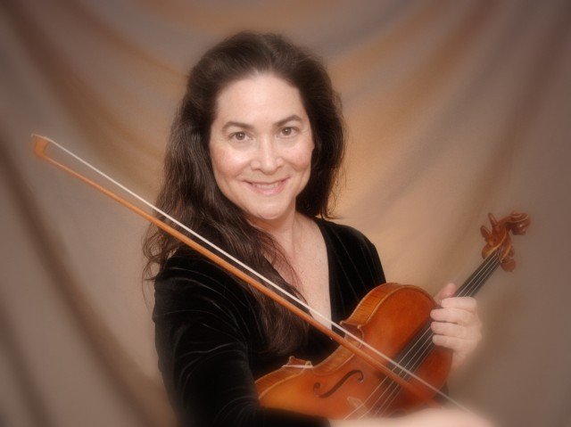 Concertmaster Stacy Lesartre