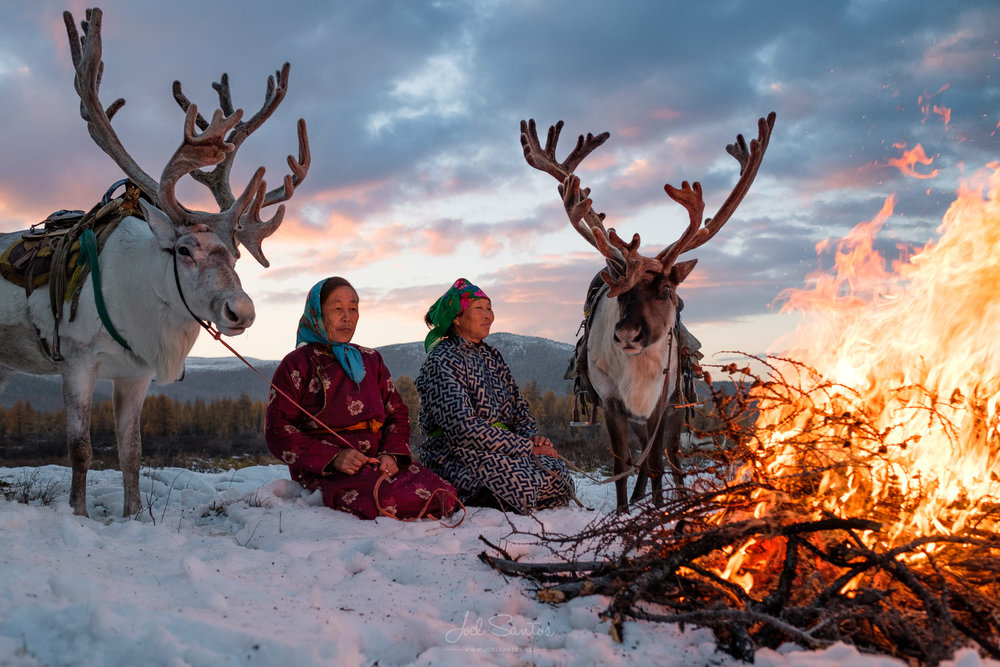 Tsaatan (Reindeer people), also Dukha, Dukhans or Duhalar,northe