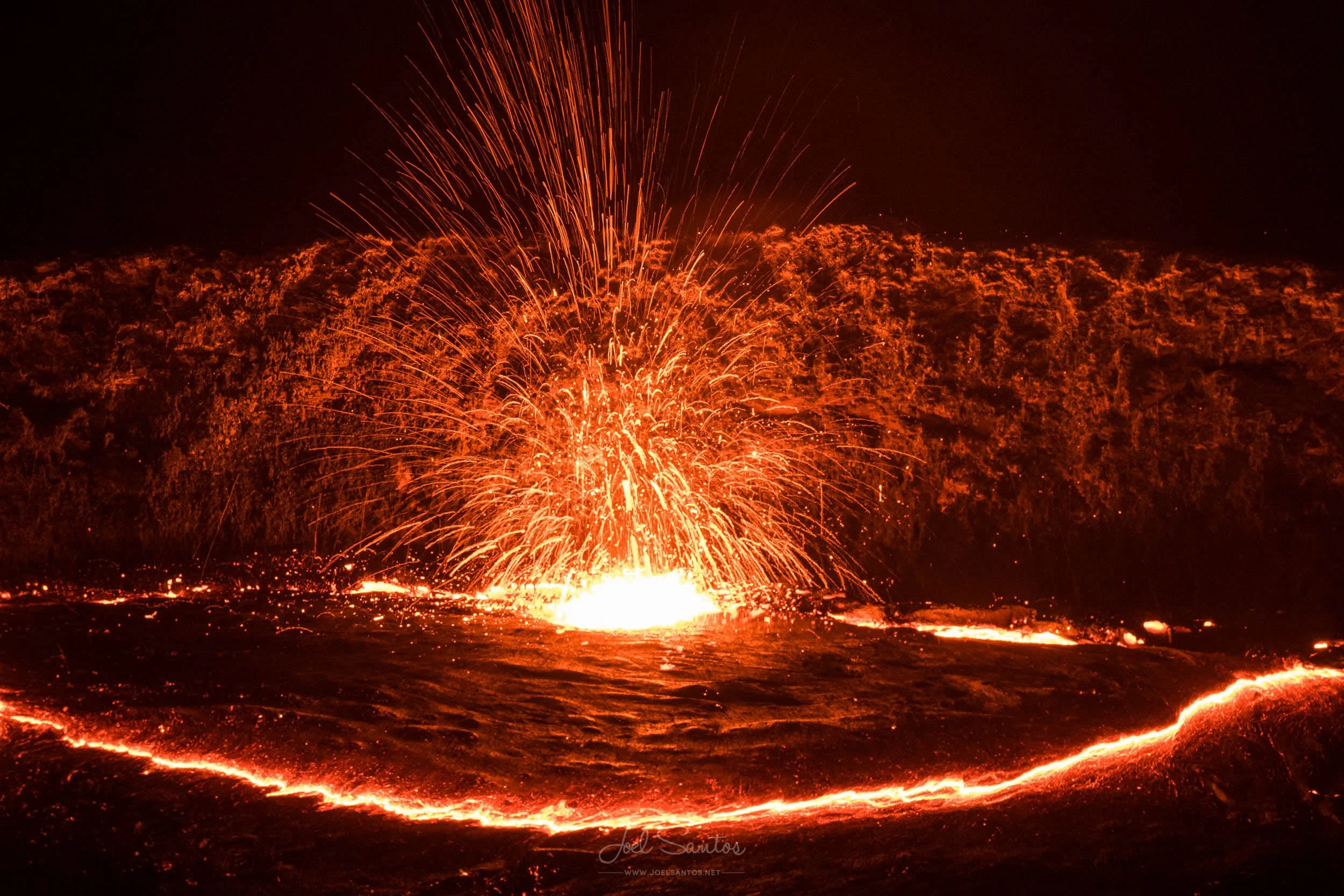 Erta Ale Volcano, Danakil, Ethiopia.