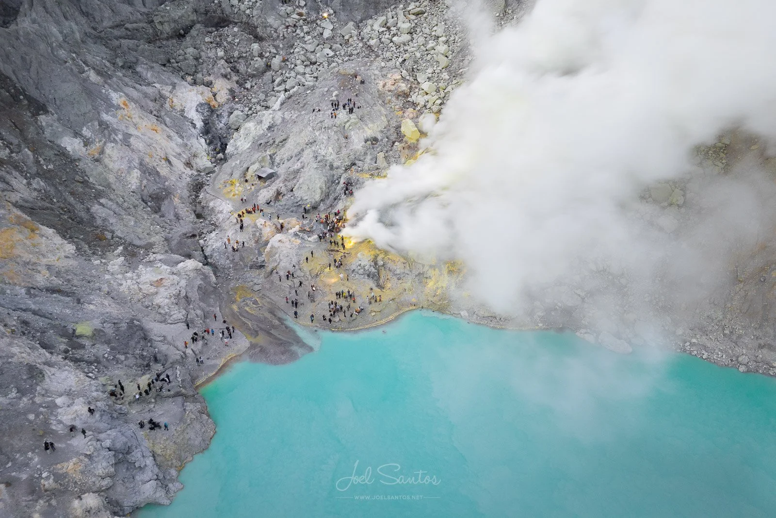 Kawah Ijen’s Sulphur Miners and Blue Fire, Java, Indonesia. — Joel ...